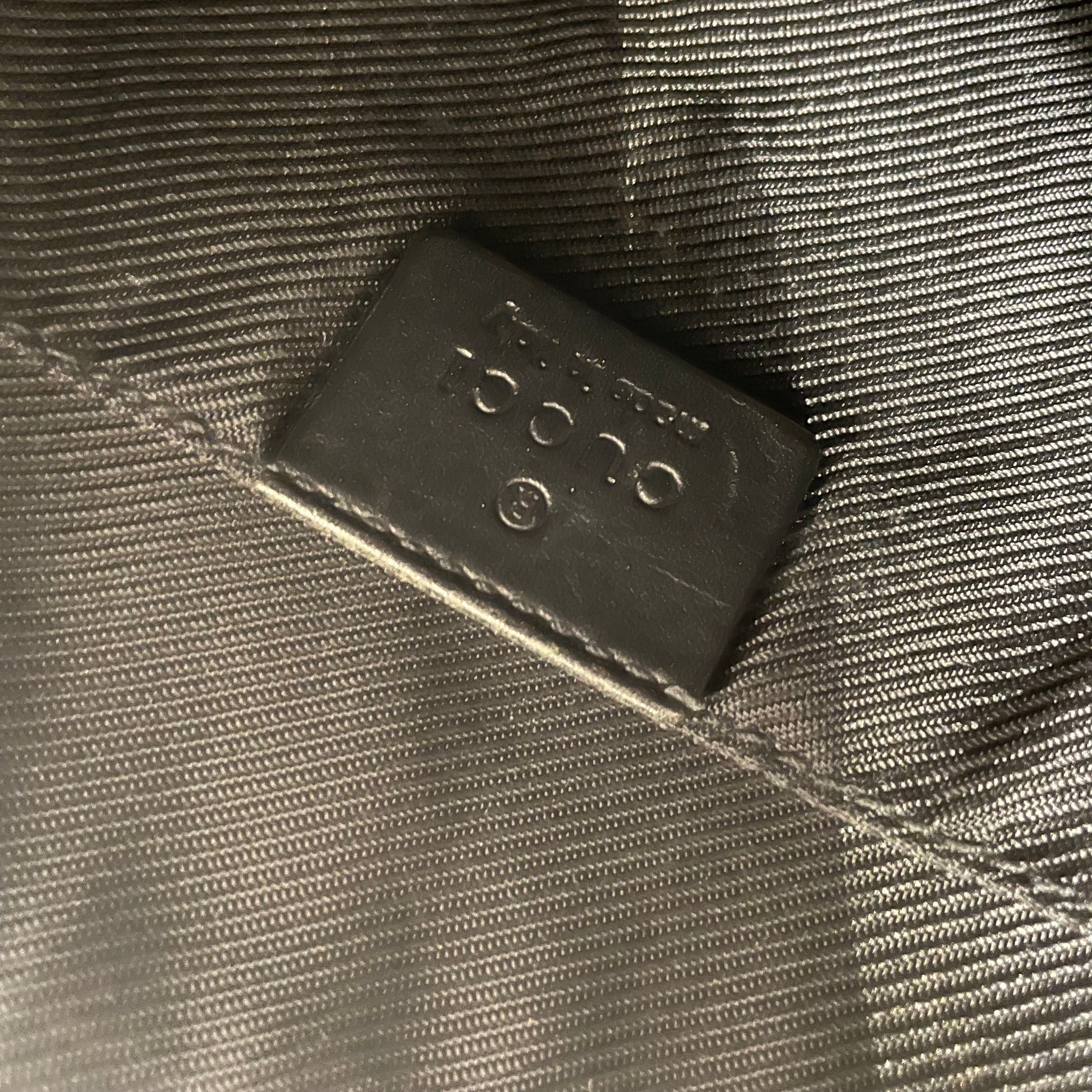 GUCCI/Hand Bag/Monogram/BLK/vintage gg canvas view 5