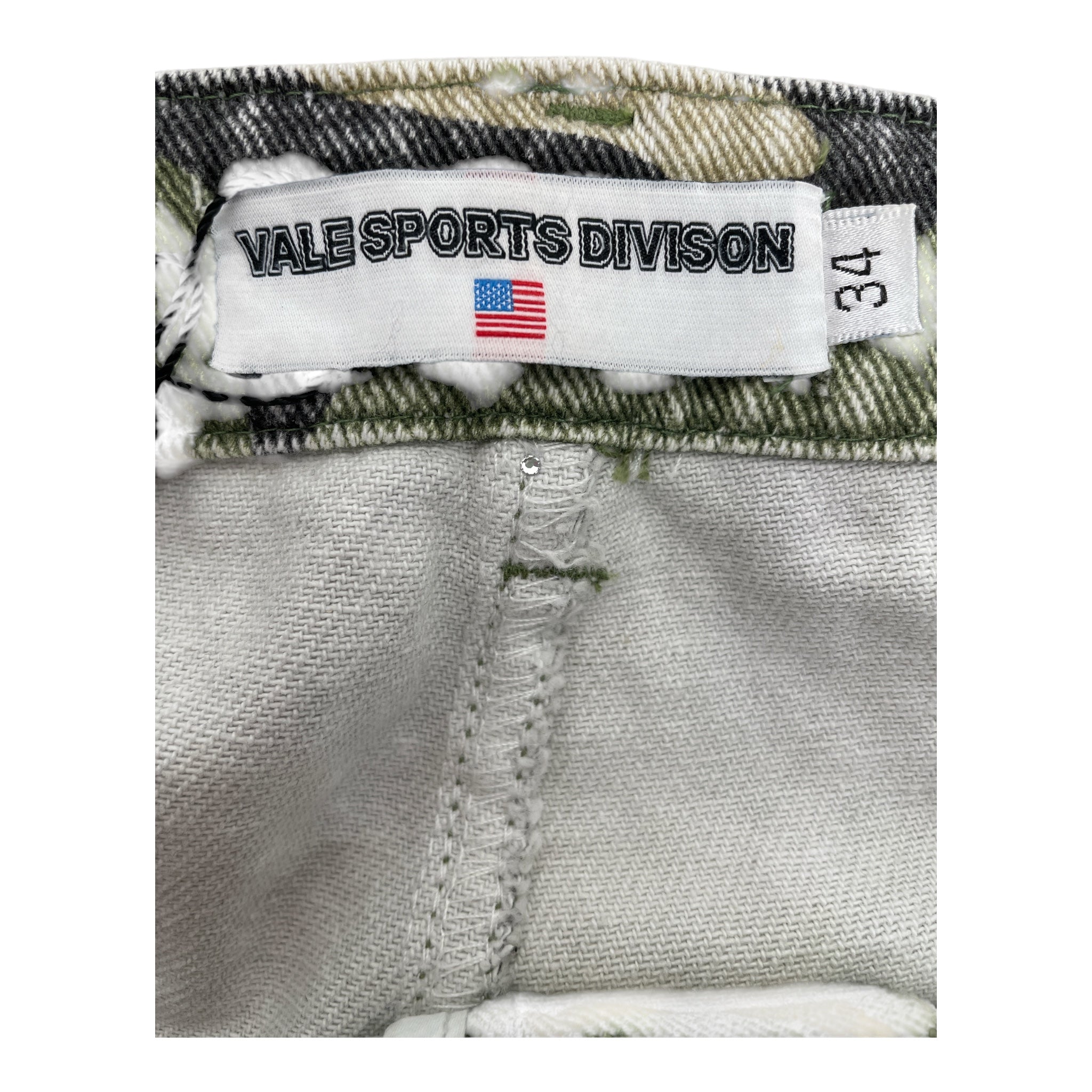 Vale/Shorts/34/Denim/GRN/Camouflage/CRYSTAL CAMO WORK view 3