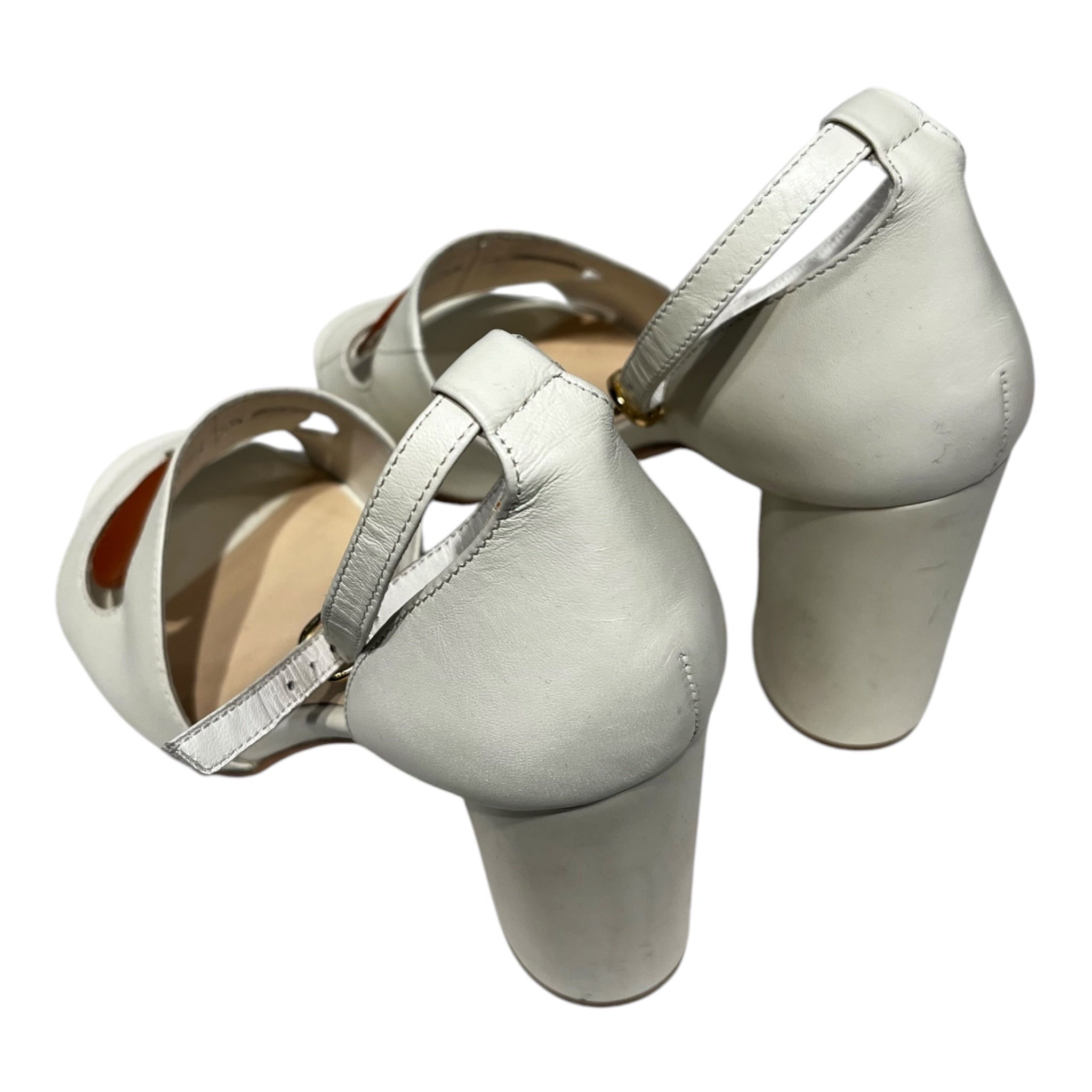 OPENING CEREMONY/Heels/EU 38/Leather/WHT/ view 2