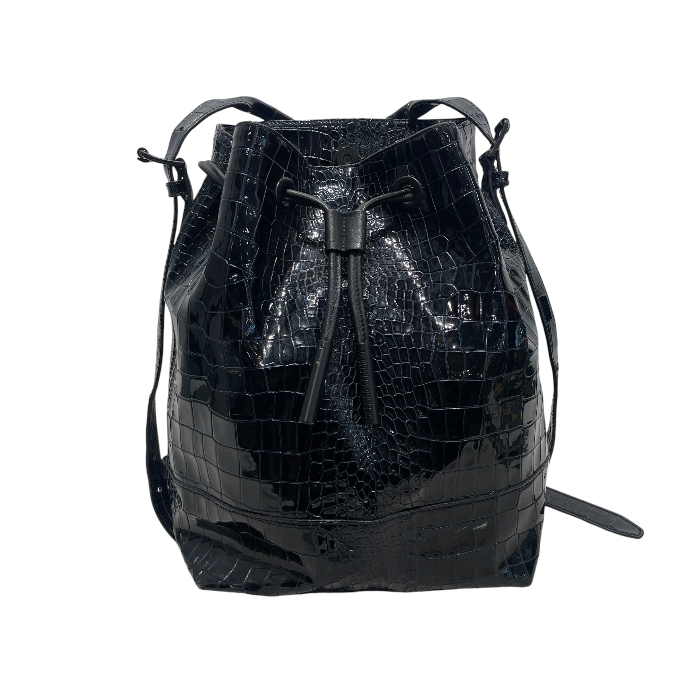 OPENING CEREMONY/Hand Bag/Leather/BLK/ view 1