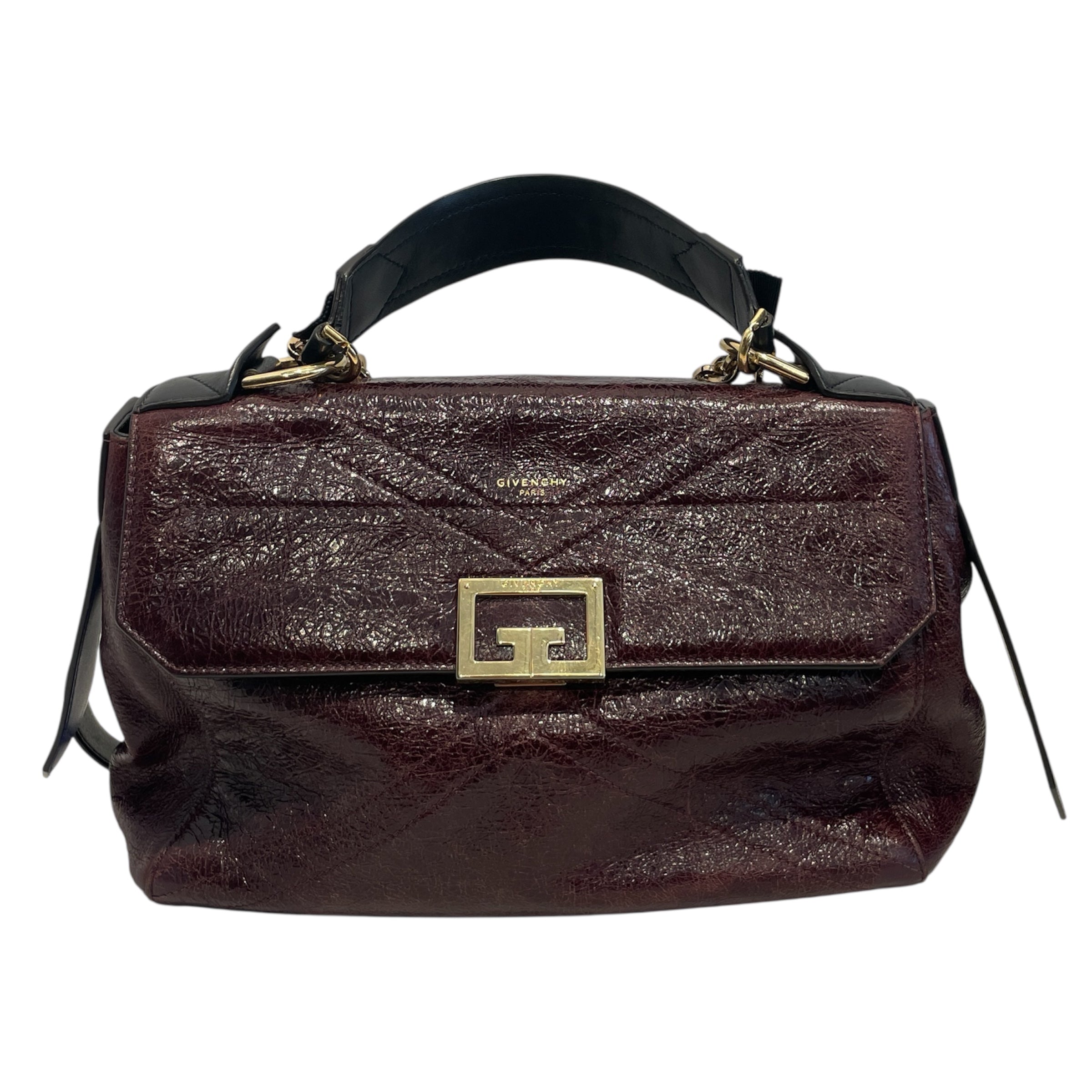 GIVENCHY/Cross Body Bag/Leather/BRD/CRACKLED CALFSKIN LEATHER view 1