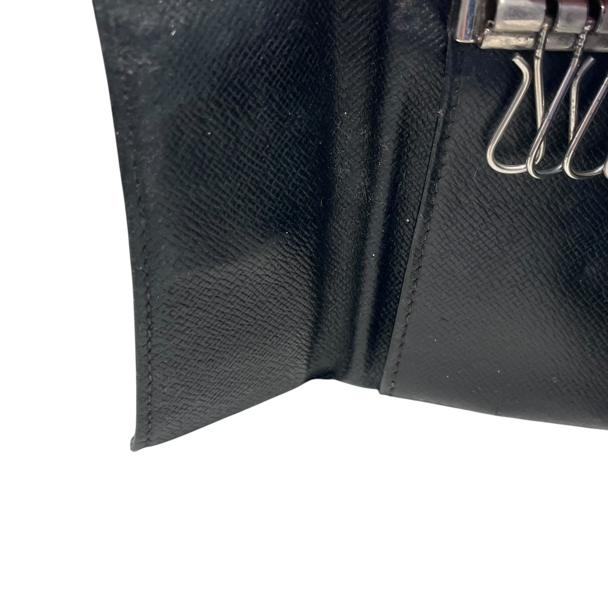 LOUIS VUITTON/Wallet/Leather/BLK/ view 4