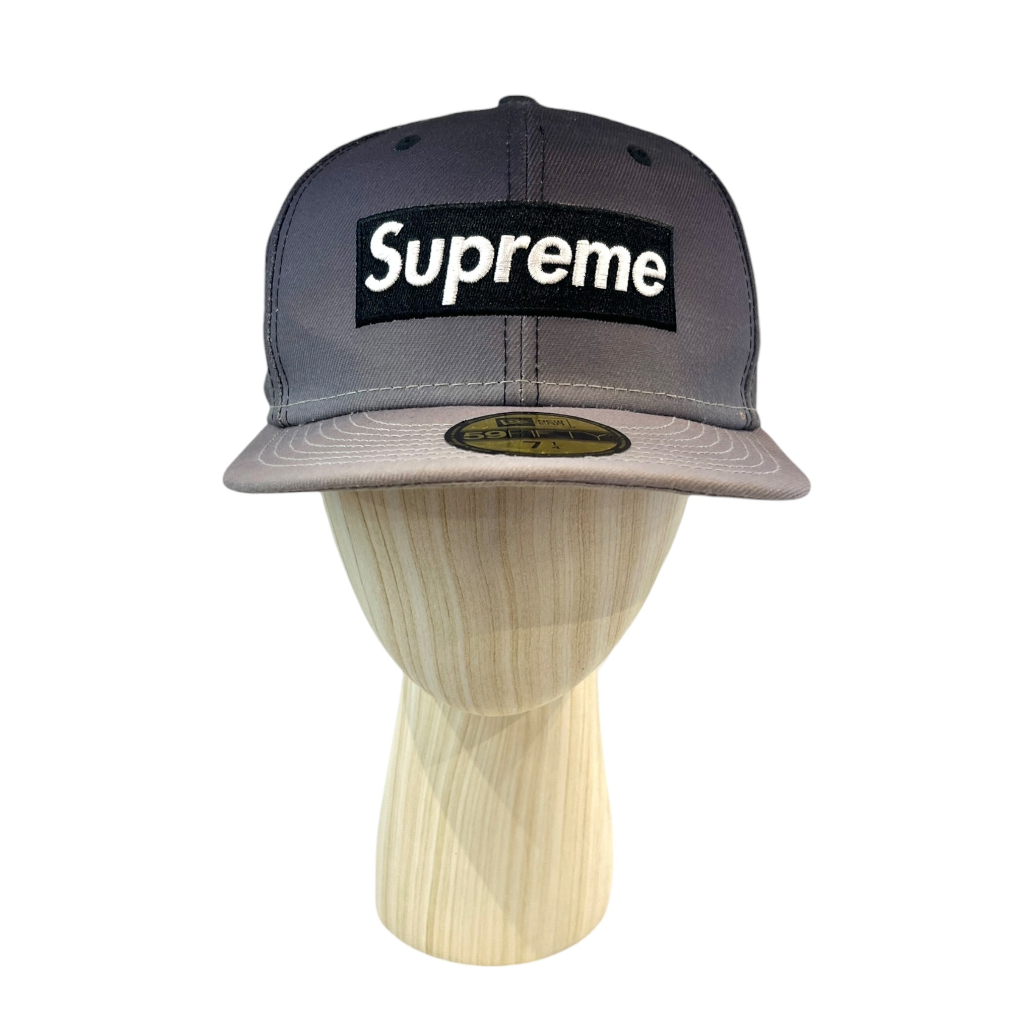Supreme/Cap/Monogram/Cotton/GRY/ view 1