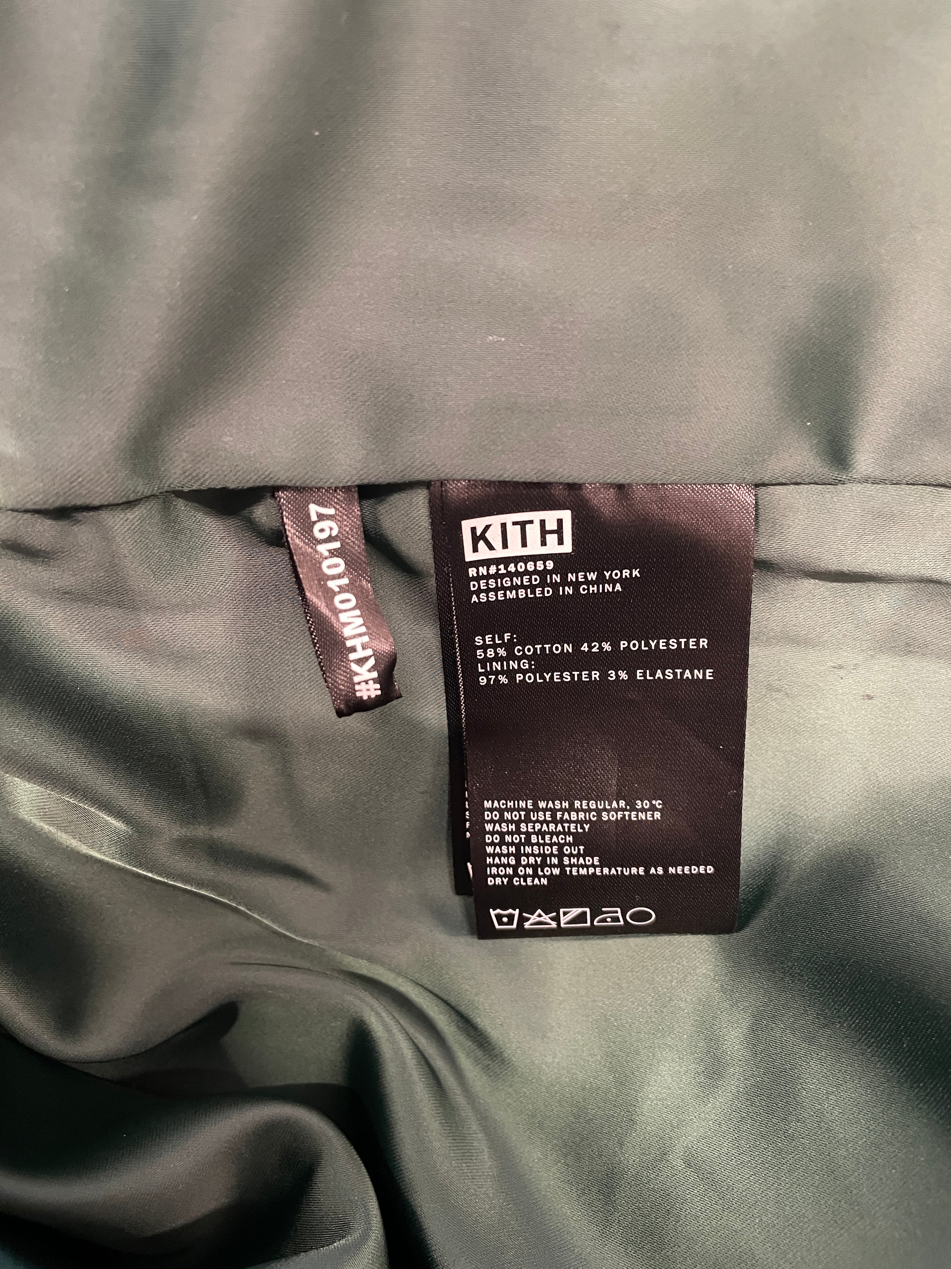 KITH/Jacket/M/Cotton/GRN/BMW COLLARED JCKT view 5