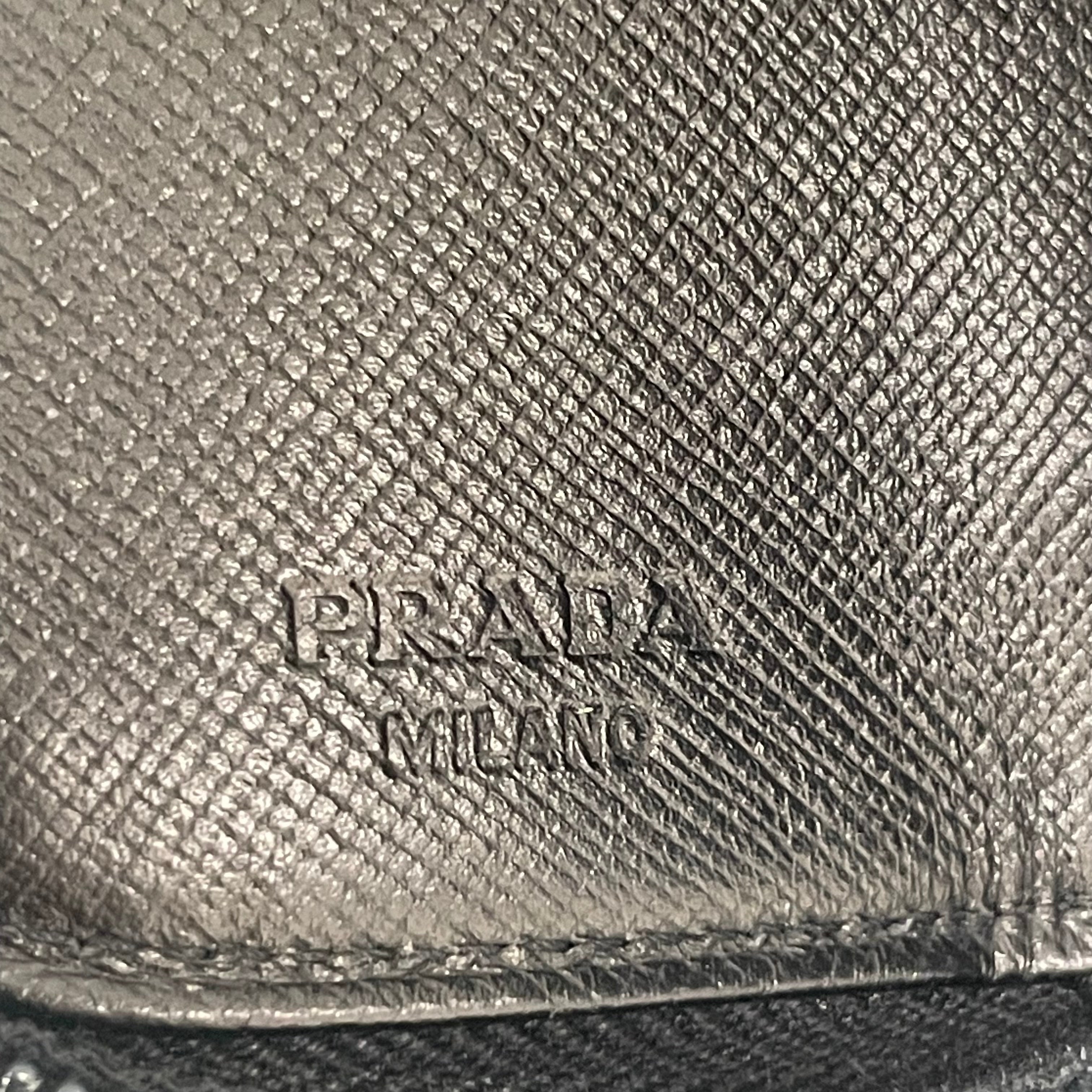 PRADA/Coin Wallet/Cotton/BLK/L's/continental/1913/85/amiet/ view 4