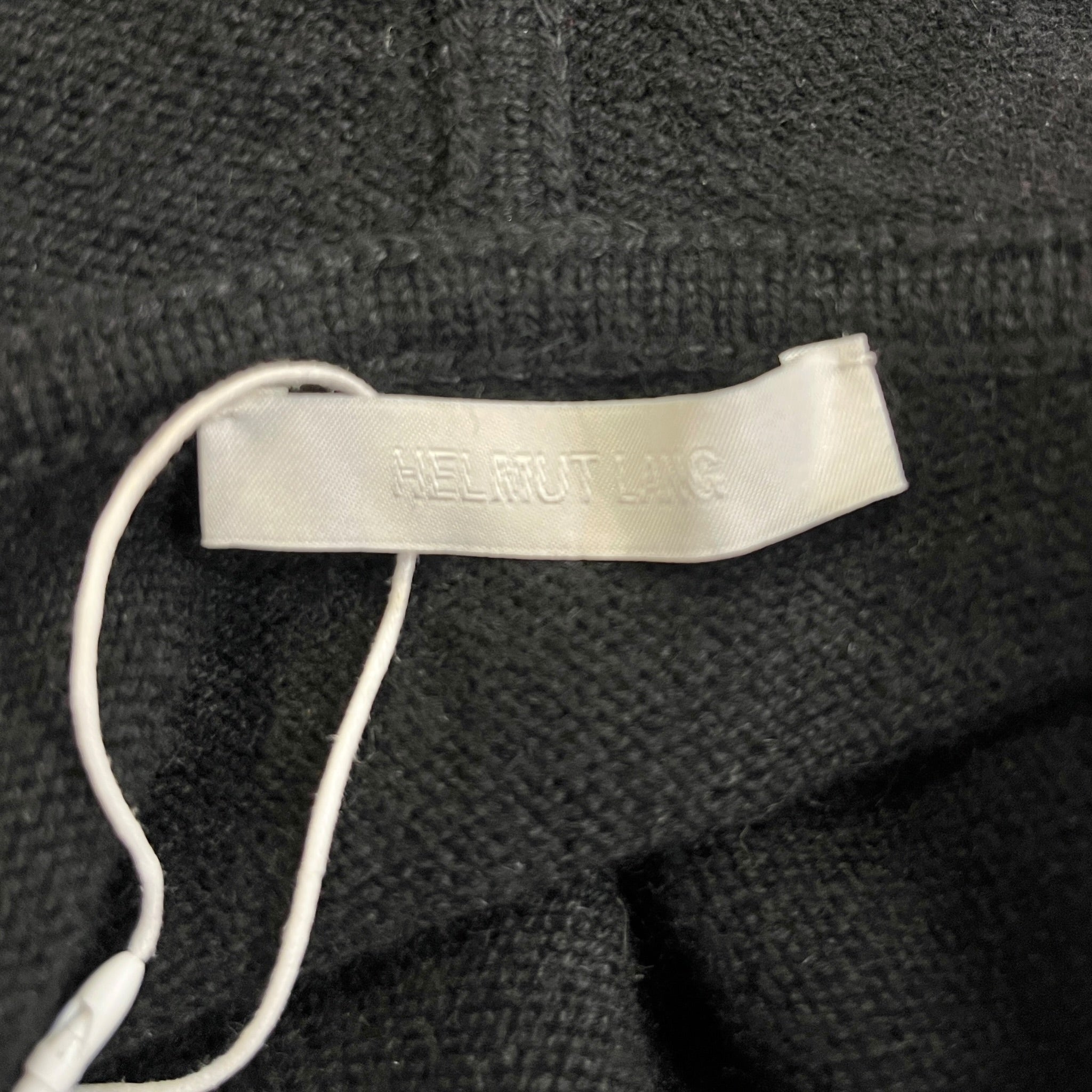 Helmut Lang/Zip Up Hoodie/XL/Cotton/BLK/Oversize/mohawk hoodie view 3