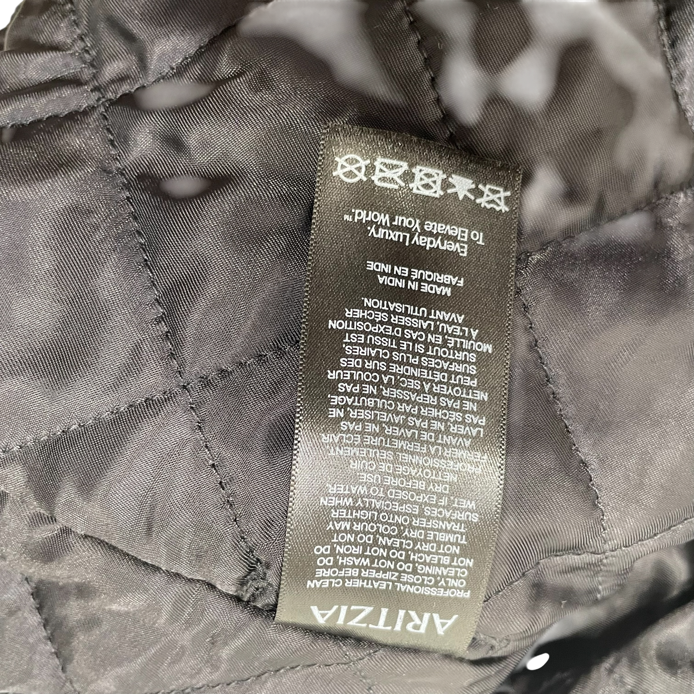 ARITZIA/Leather Jkt/XS/Leather/BLK/Aviator Leather Jacket view 4