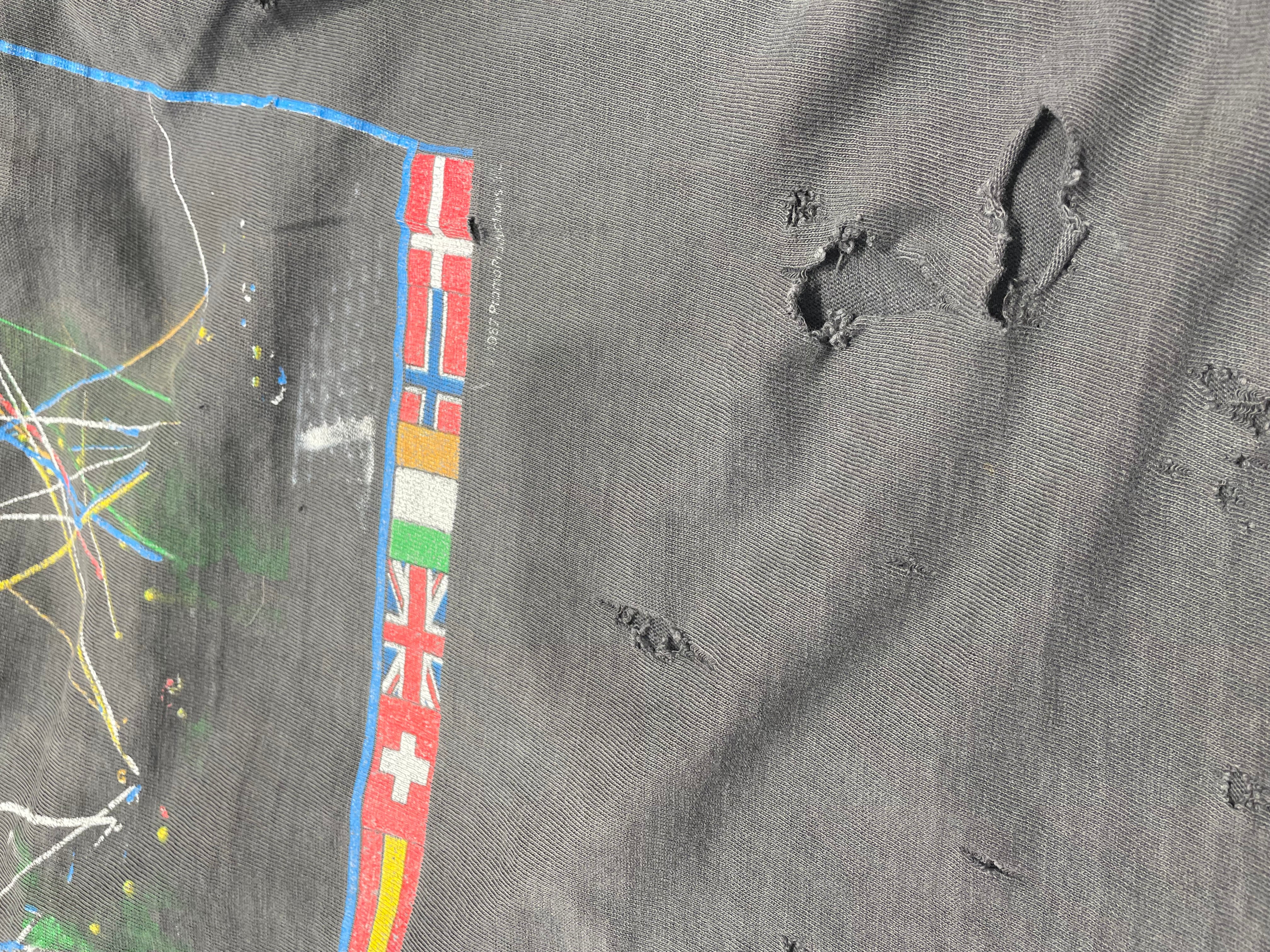 Vintage/T-Shirt/L/Cotton/BLK/Graphic/pink floyd1987 view 4