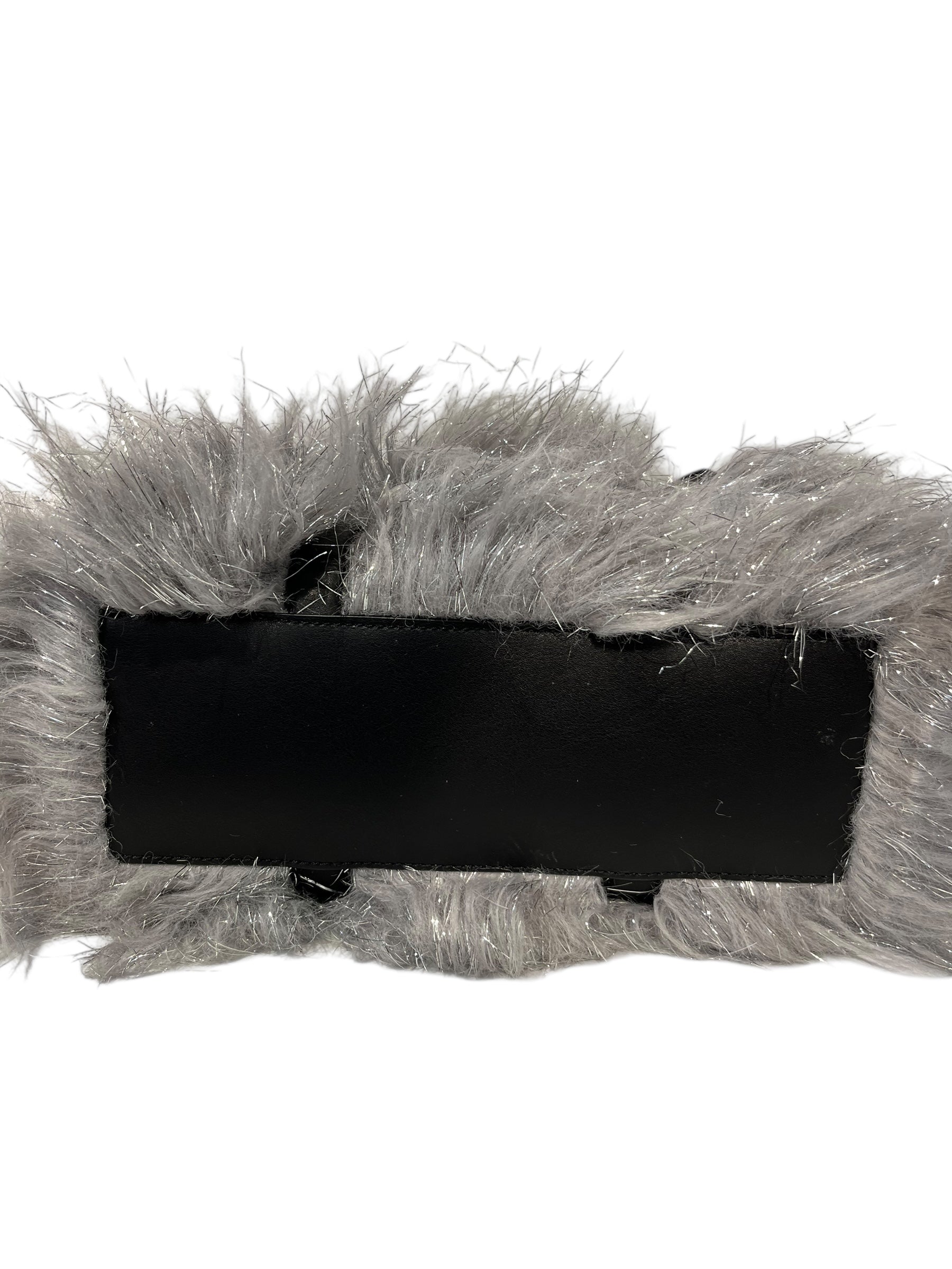 MARC JACOBS/Tote Bag/Fake Fur/SLV/ "the creature" view 3