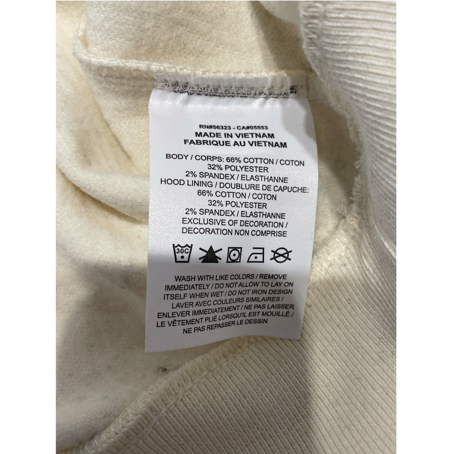 JORDAN BRAND/Hoodie/L/Cotton/CRM/A Maniere Jacquard Hoodie view 4