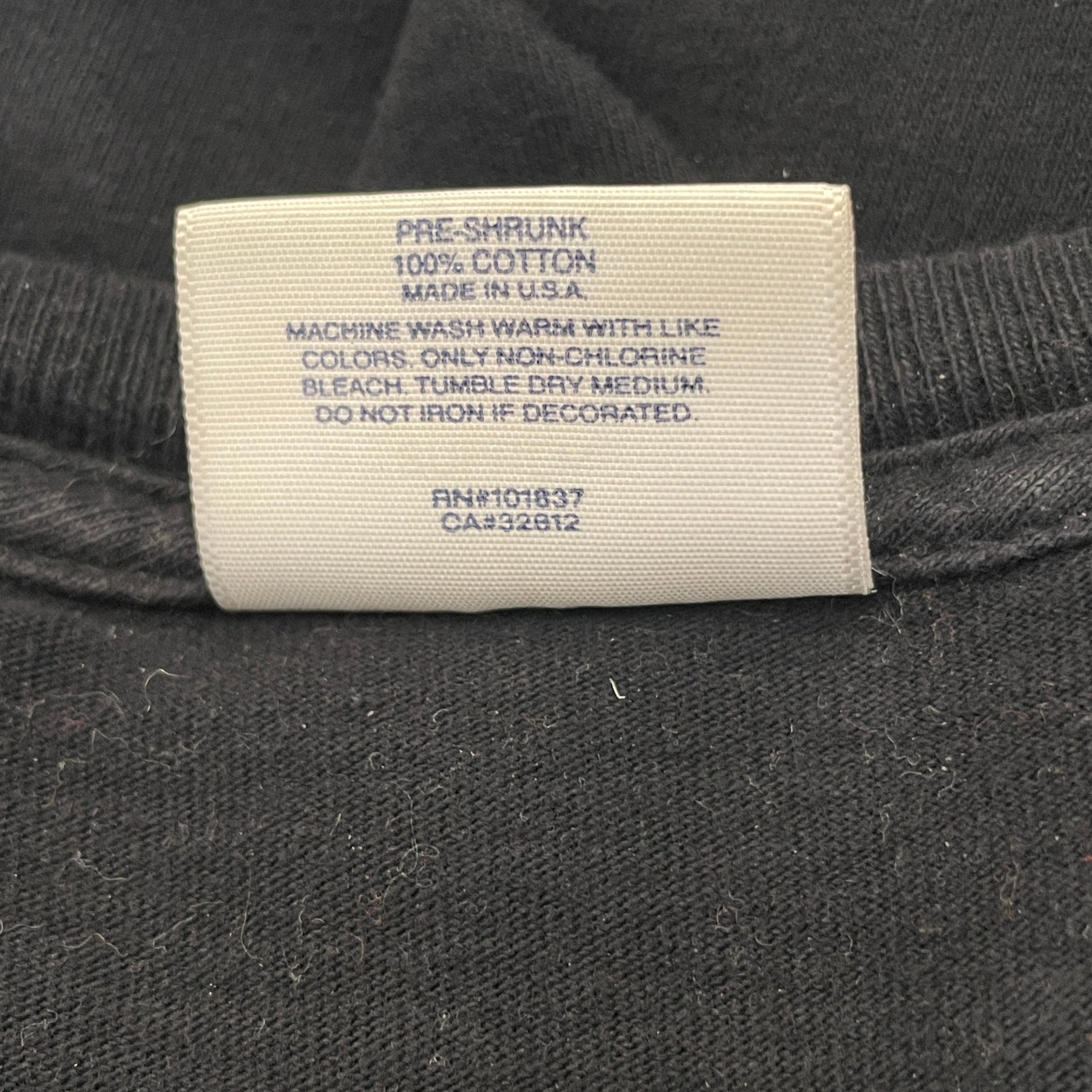 Supreme/COMME des GARCONS SHIRT/T-Shirt/XL/Cotton/BLK/Graphic/crinkled logo view 3
