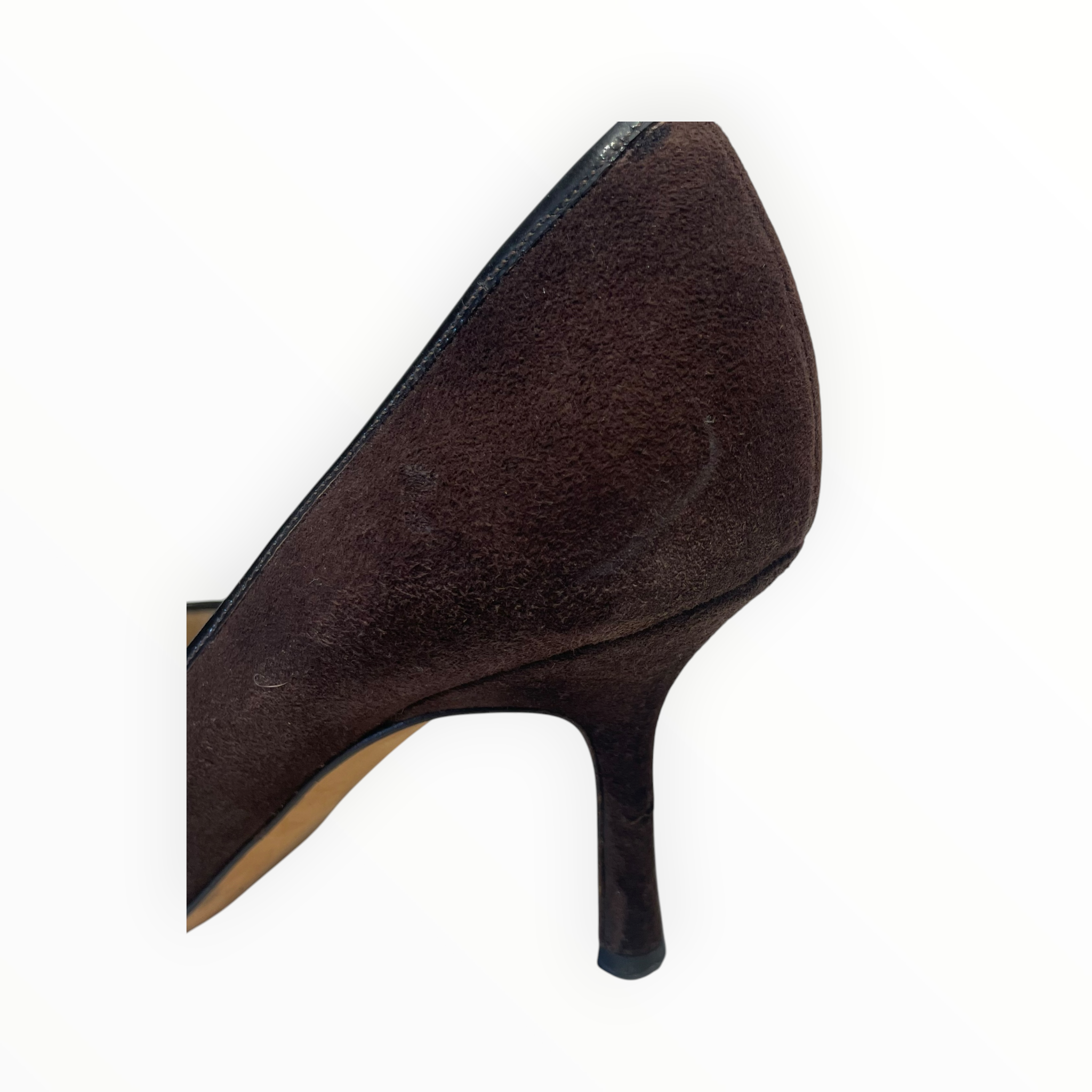 JIMMY CHOO/Heels/EU 36.5/Suede/BRW/POINTED TOE view 10