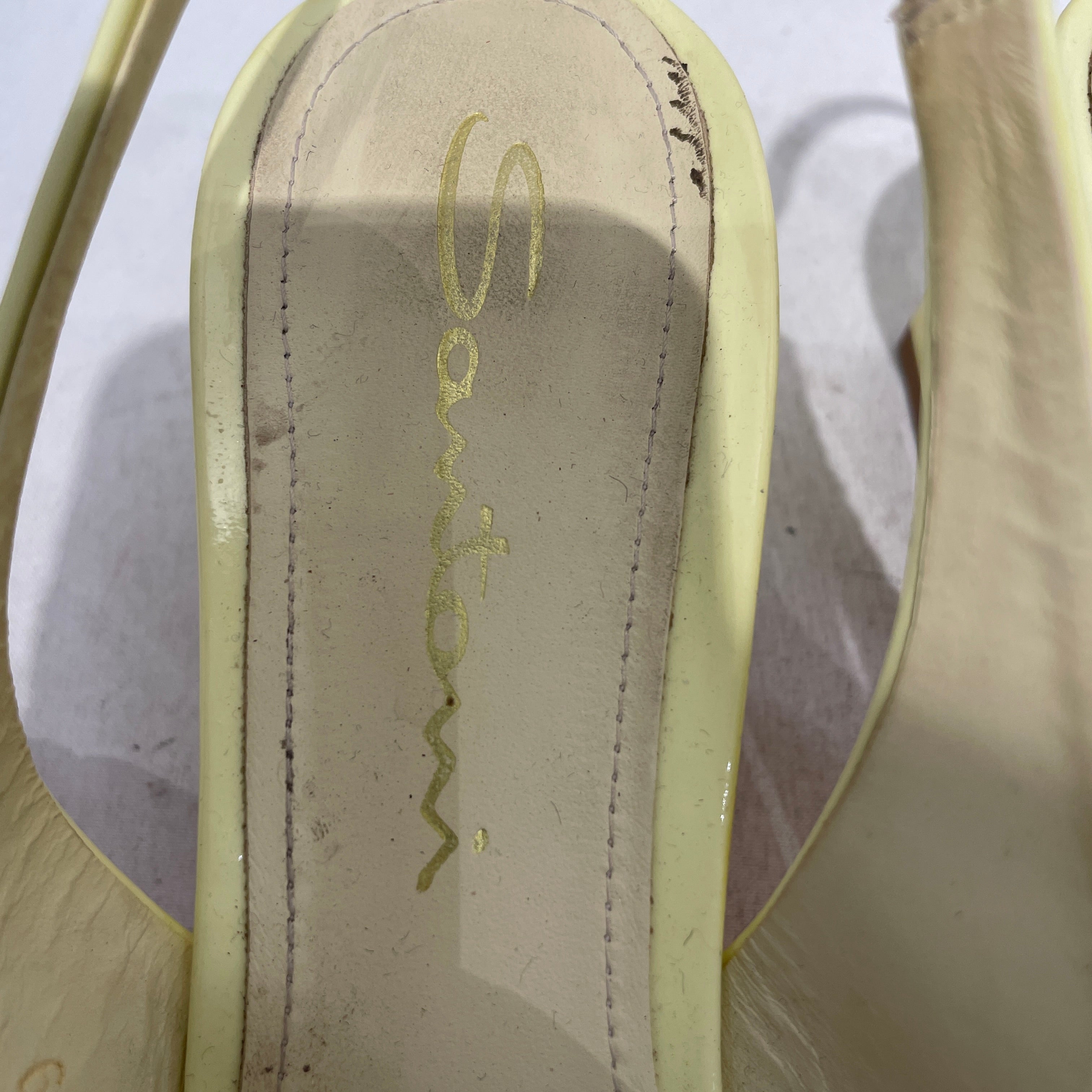 Santoni/Heels/UK 5/Leather/YEL/ view 3
