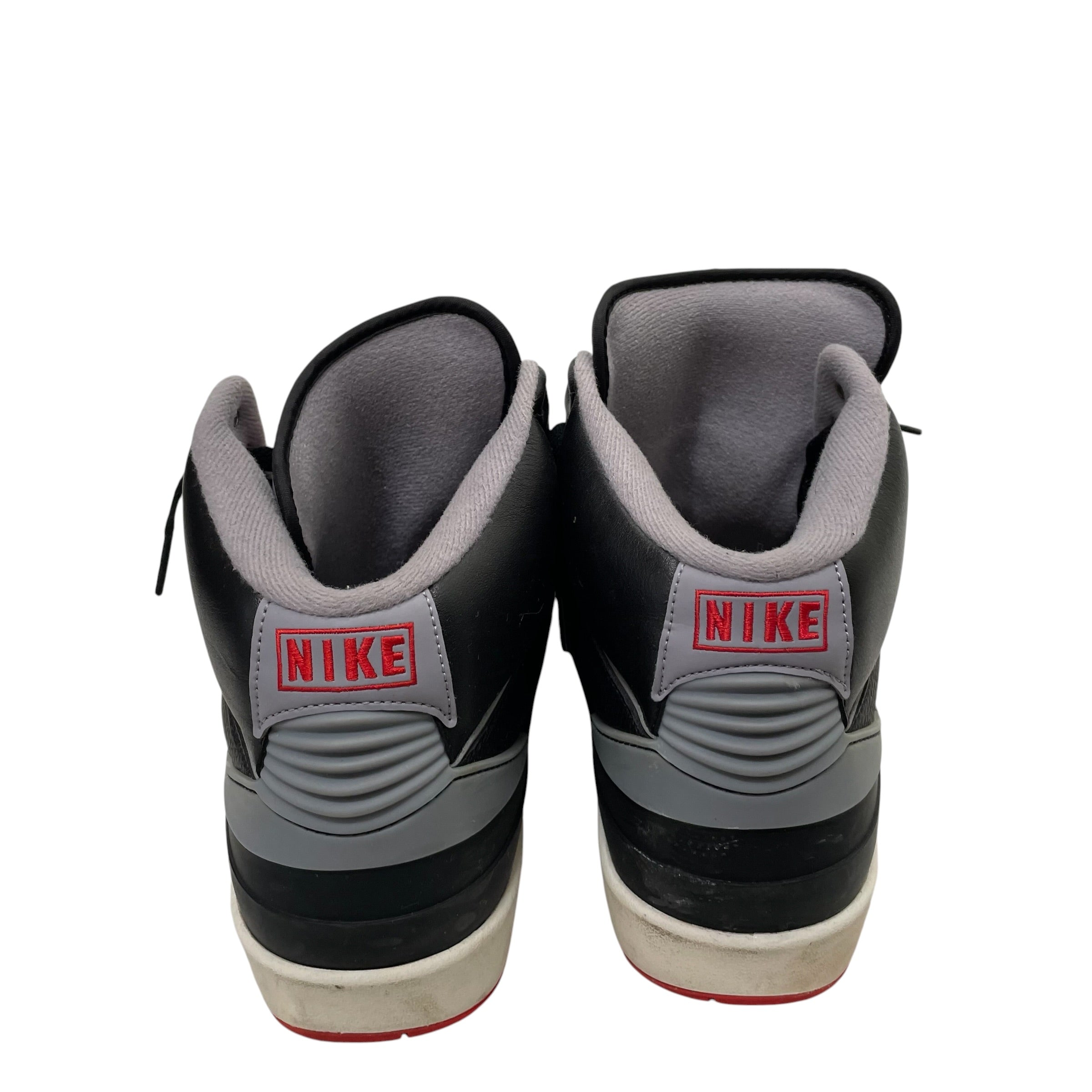 NIKE/Hi-Sneakers/US 12/Cotton/WHT/JORDAN 4 NAVY view 3