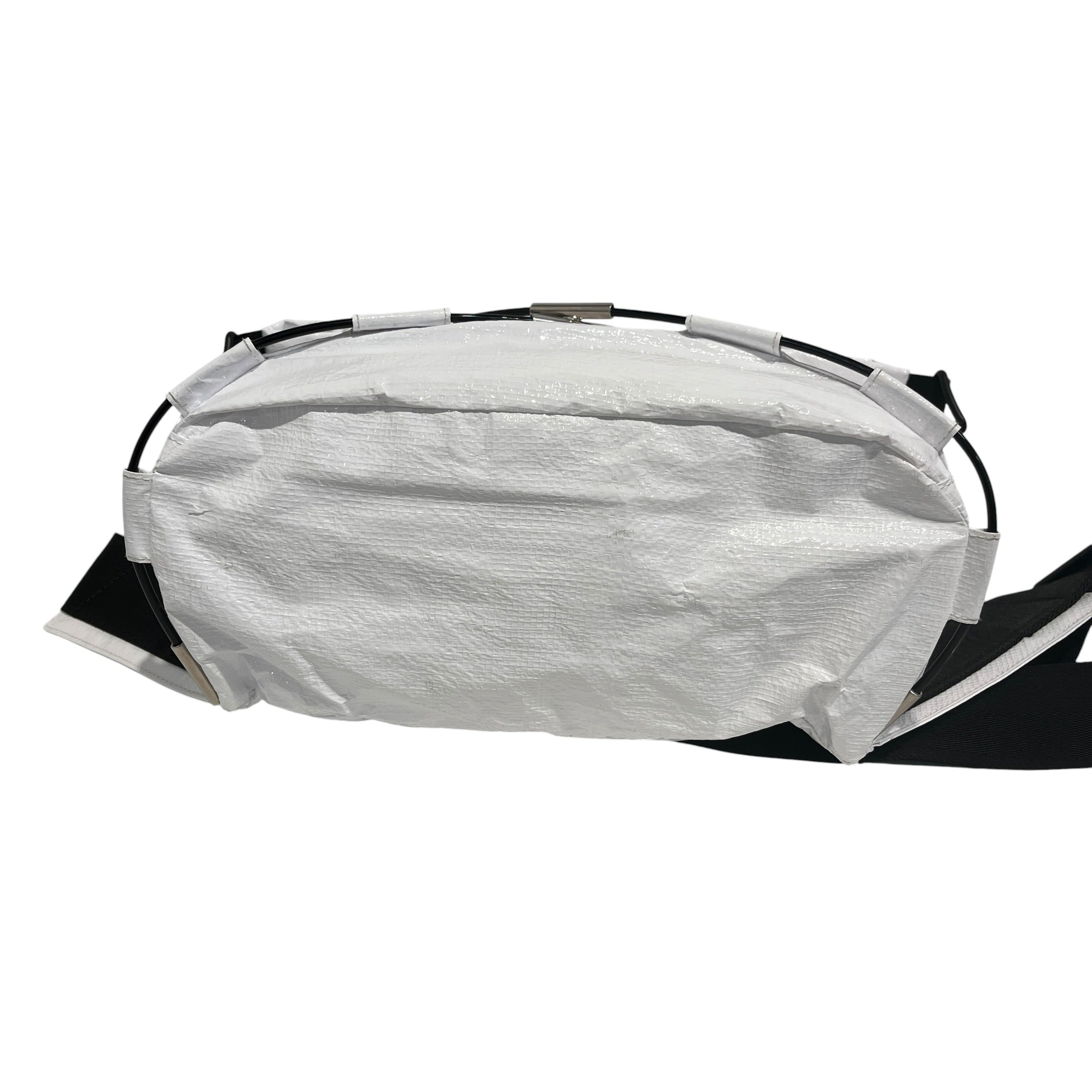 BOTTEGA VENETA/Cross Body Bag/WHT/Tent Bag view 3