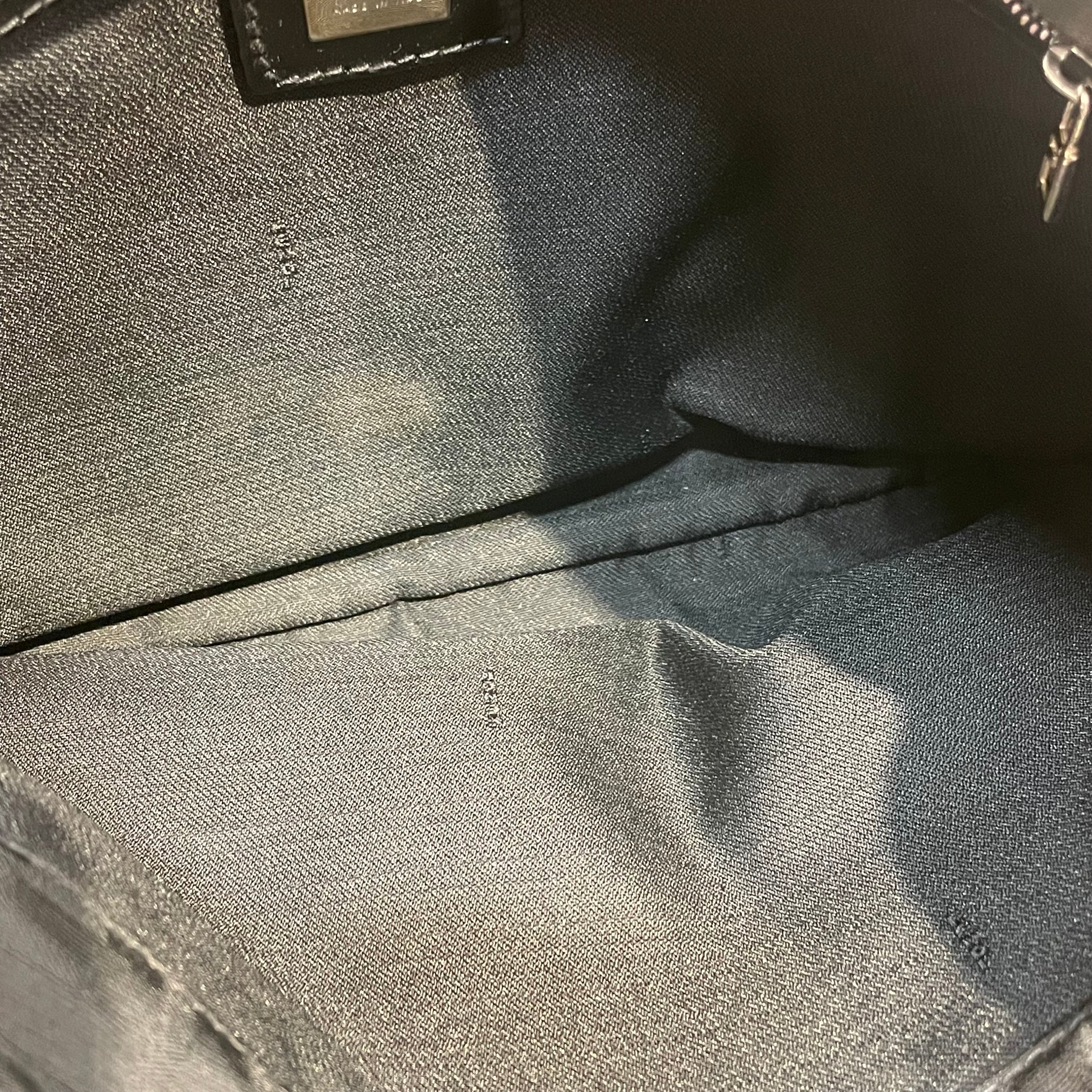 FENDI/Hand Bag/Monogram/Cotton/BLK/zucca shoulder bag view 6