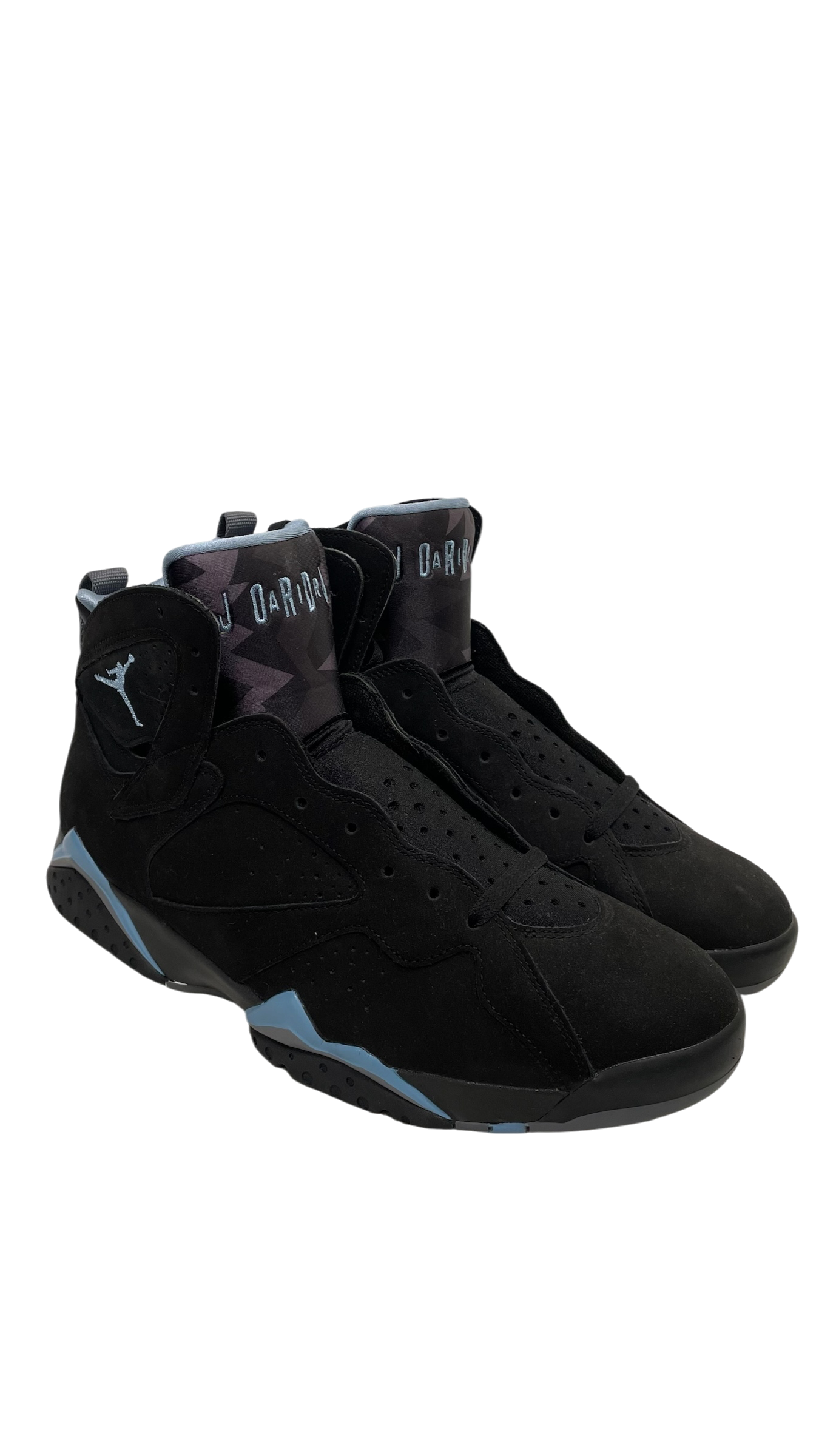 NIKE/Hi-Sneakers/US 12/BLK/JORDAN 7 RETRO CHAMBRAY view 1