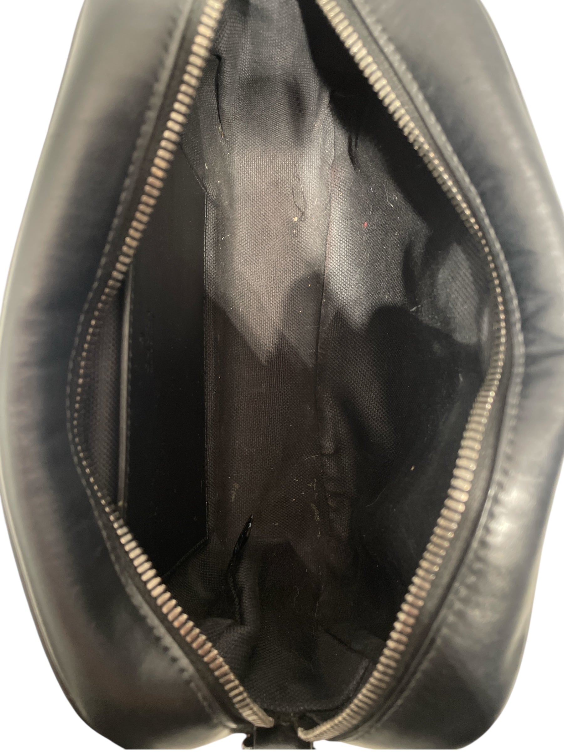 GUCCI/Cross Body Bag/Leather/BLK/GG Marmont view 5