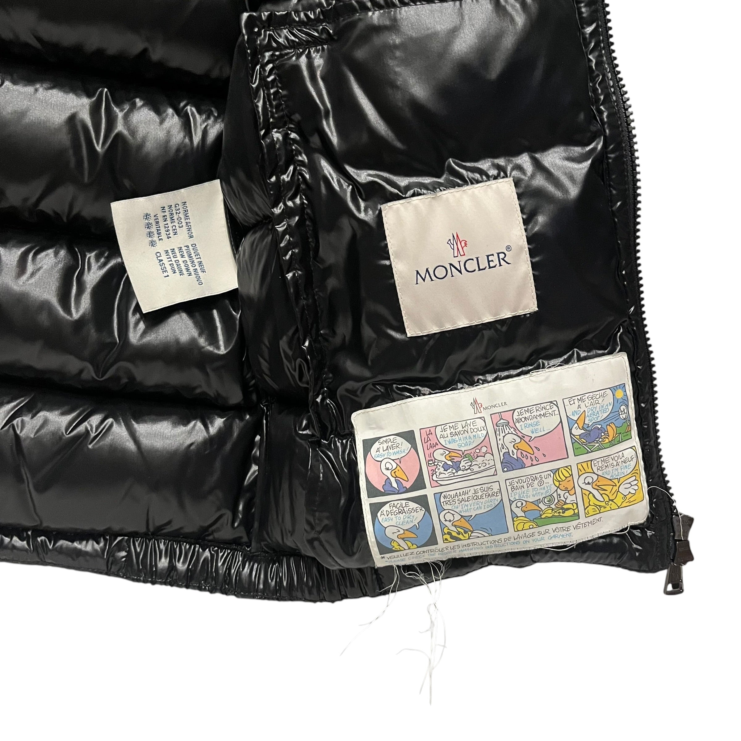 MONCLER/Puffer Vest/0/Nylon/BLK/ view 4