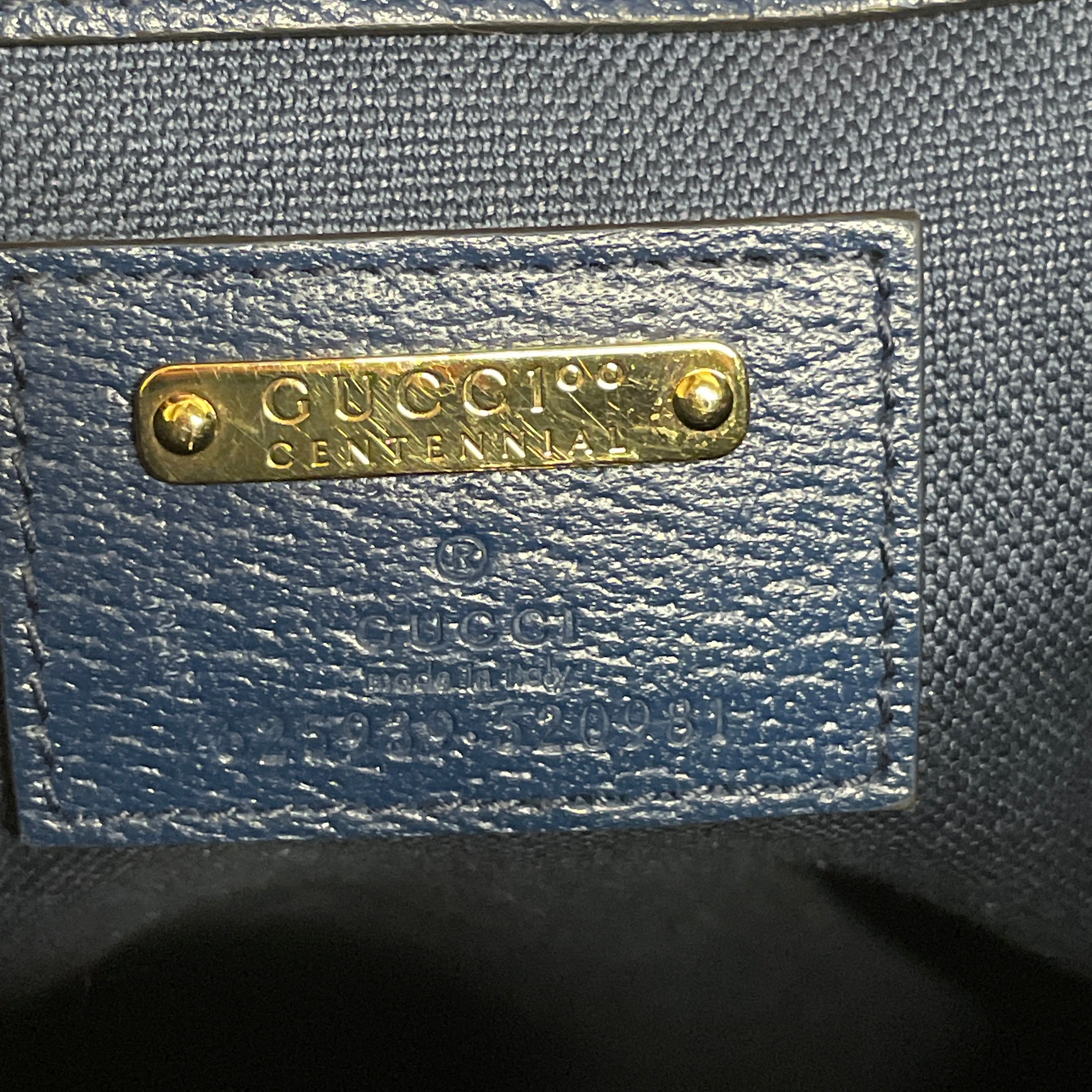 GUCCI/Backpack/All Over Print/Leather/MLT/BLUE ORANGE YLLW view 3