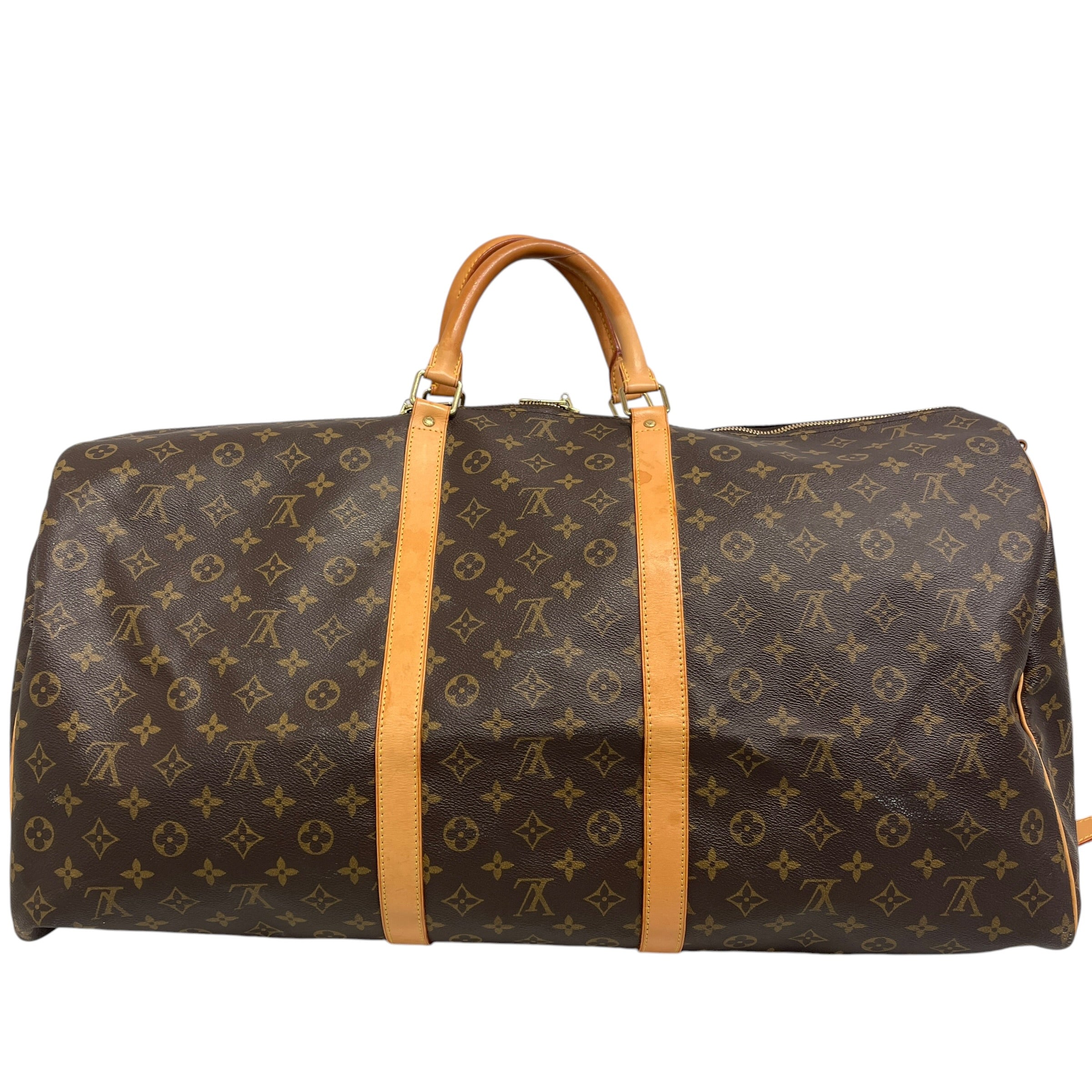 LOUIS VUITTON/Luggage/All Over Print/Leather/BRW/KEEP ALL 60 (MB0086) view 2