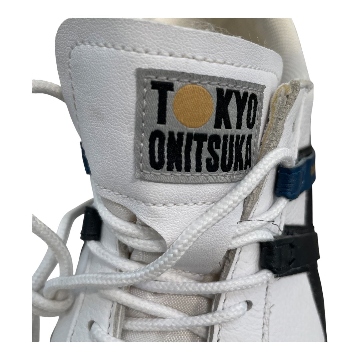 Onitsuka Tiger/Low-Sneakers/US 7.5/Cotton/WHT/onitsuka tiger snkers view 3