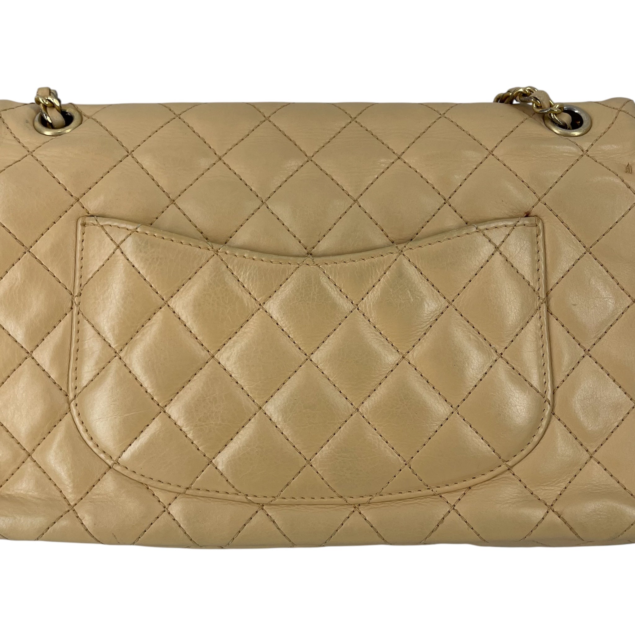 CHANEL/Cross Body Bag/Leather/BEG/24279527 METAL CORNERS view 6