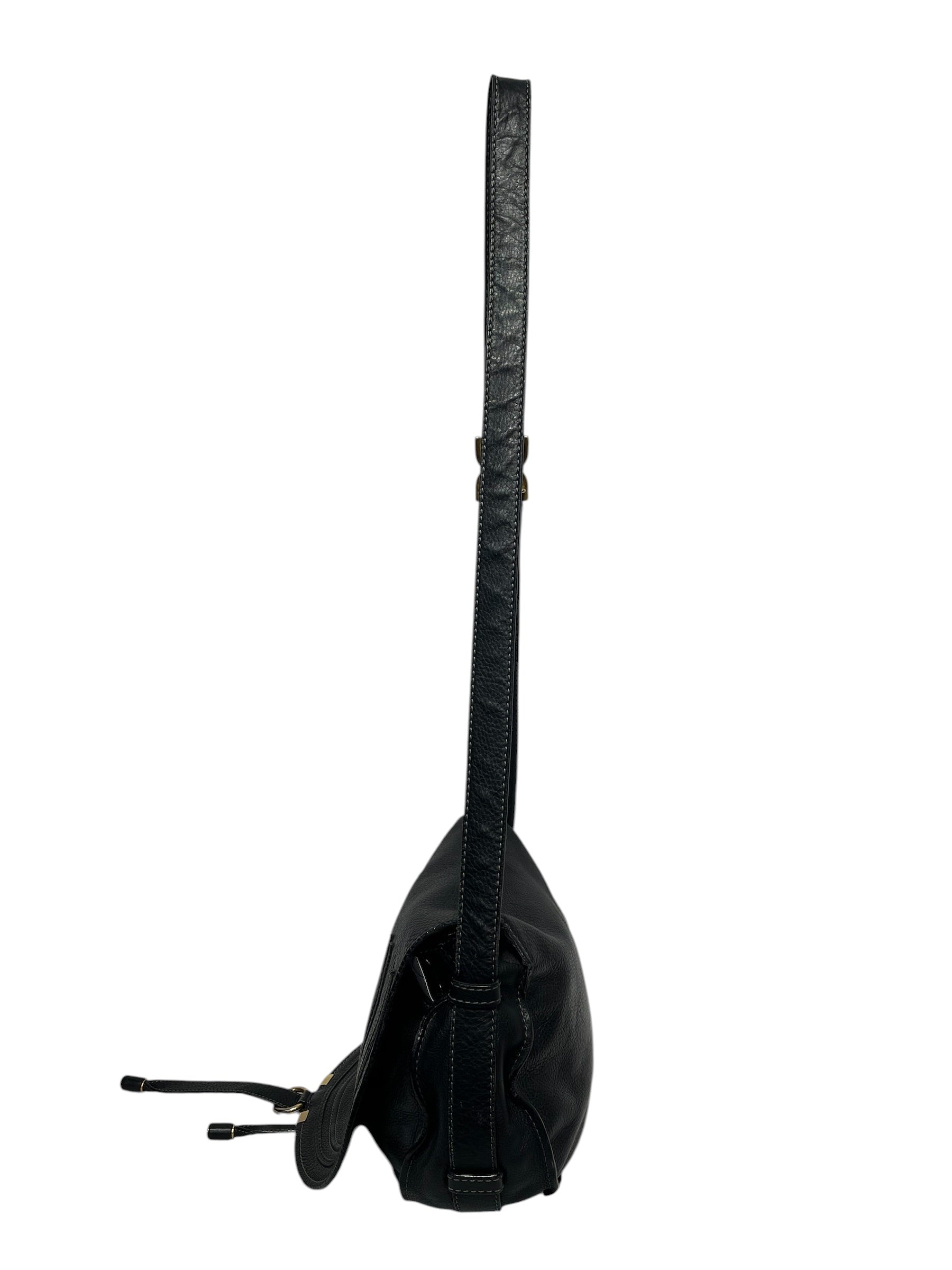Chloe/Cross Body Bag/Leather/BLK/01-13-62-65 view 2