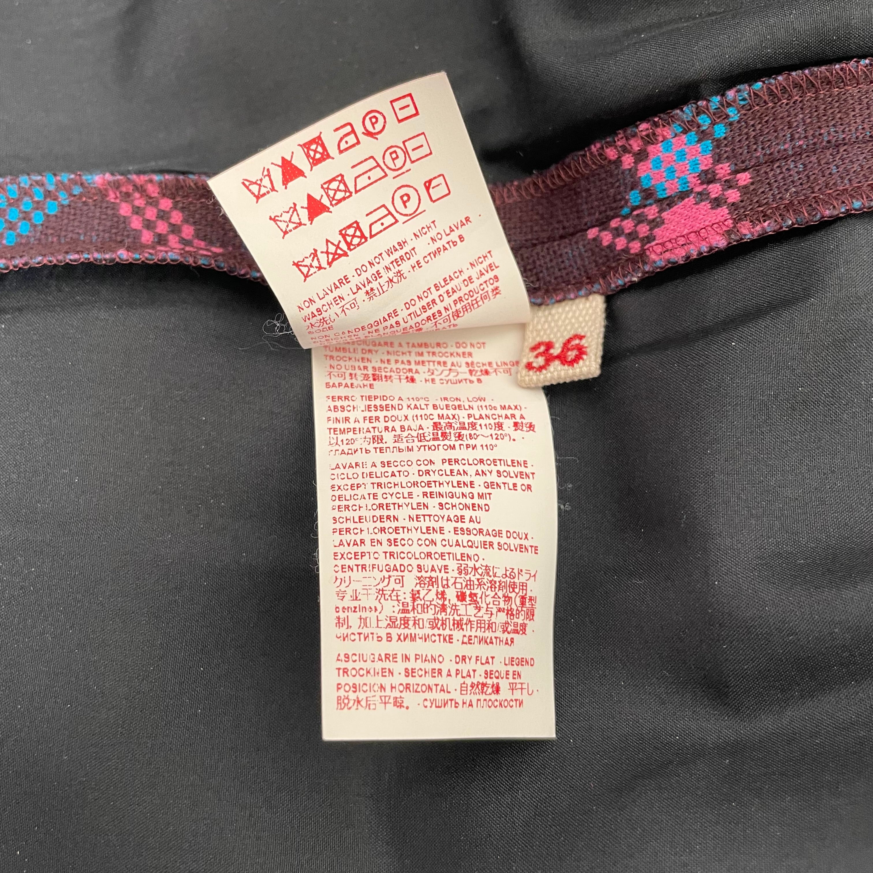 MARNI/Straight Pants/36/Cotton/PPL/PINK BLUE view 5