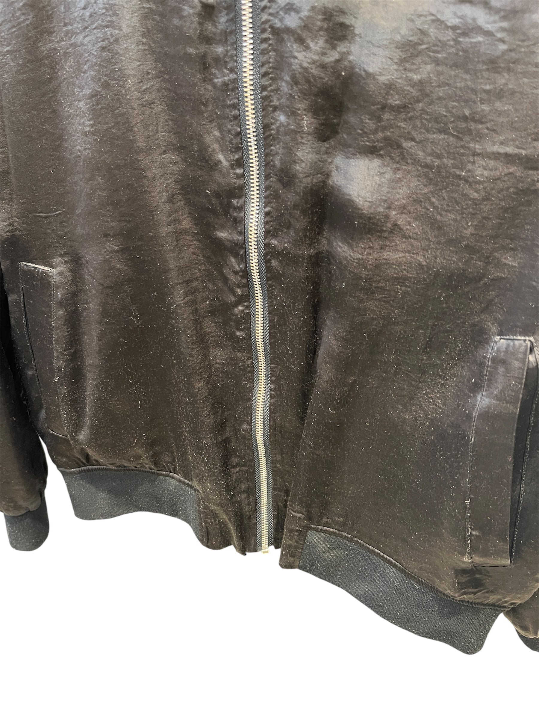 BLACK COMME des GARCONS/Souvenir Jkt/S/Silk/BLK/Single Breasted/ view 5