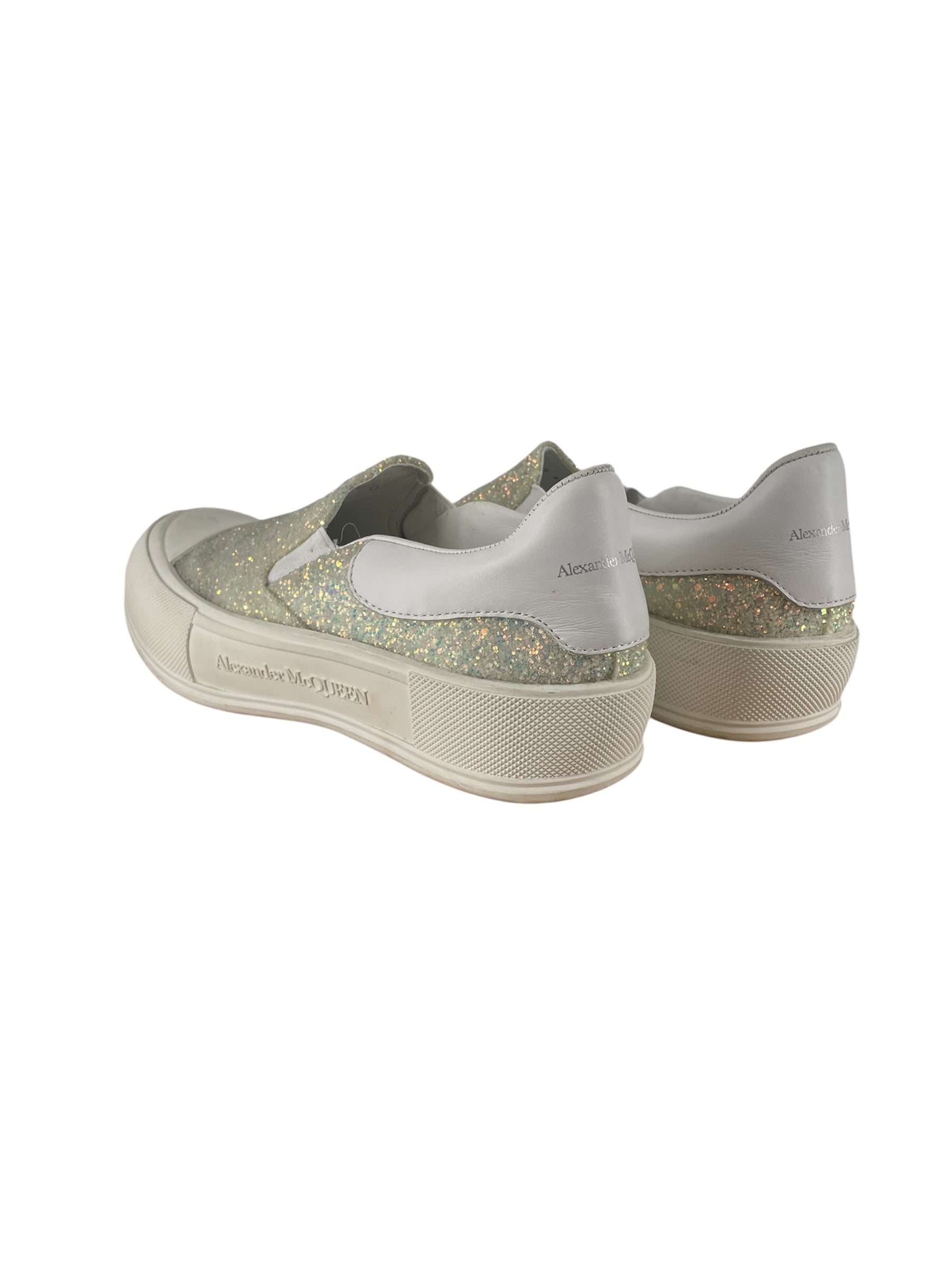 Alexander McQueen/Low-Sneakers/EU 40/WHT/ view 2