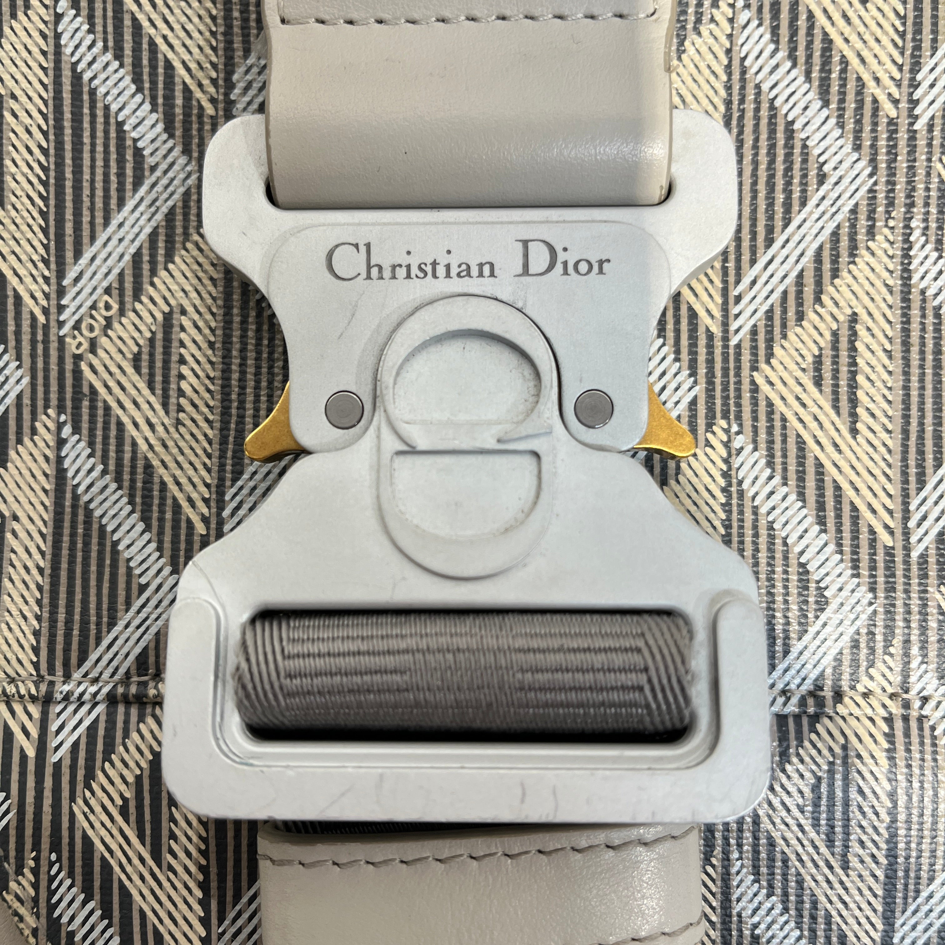 Christian Dior/Cross Body Bag/Monogram/Leather/SLV/27 BO 0262 view 5