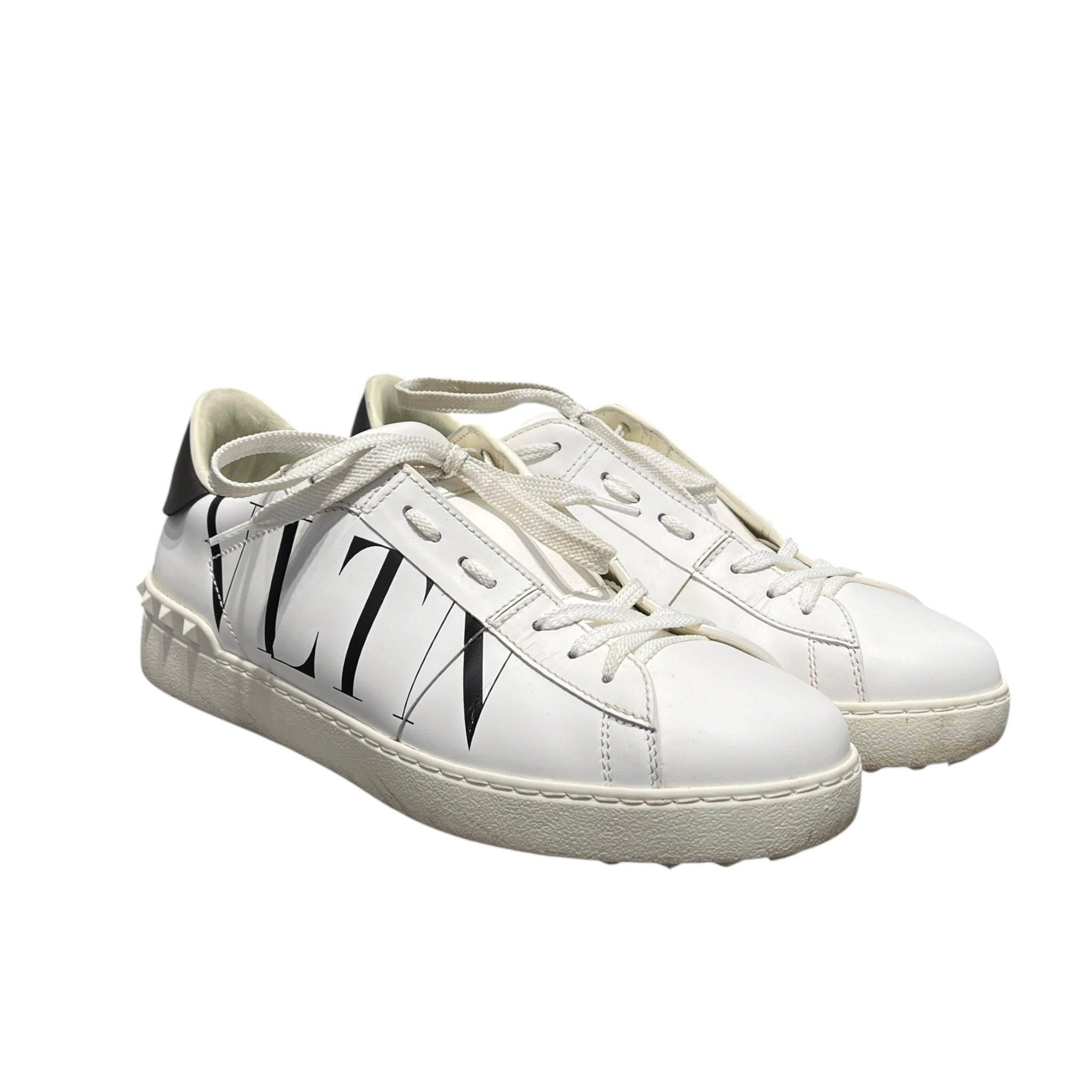 VALENTINO GARAVANI/Low-Sneakers/US 8.5/WHT/LOGO ON SIDE view 1