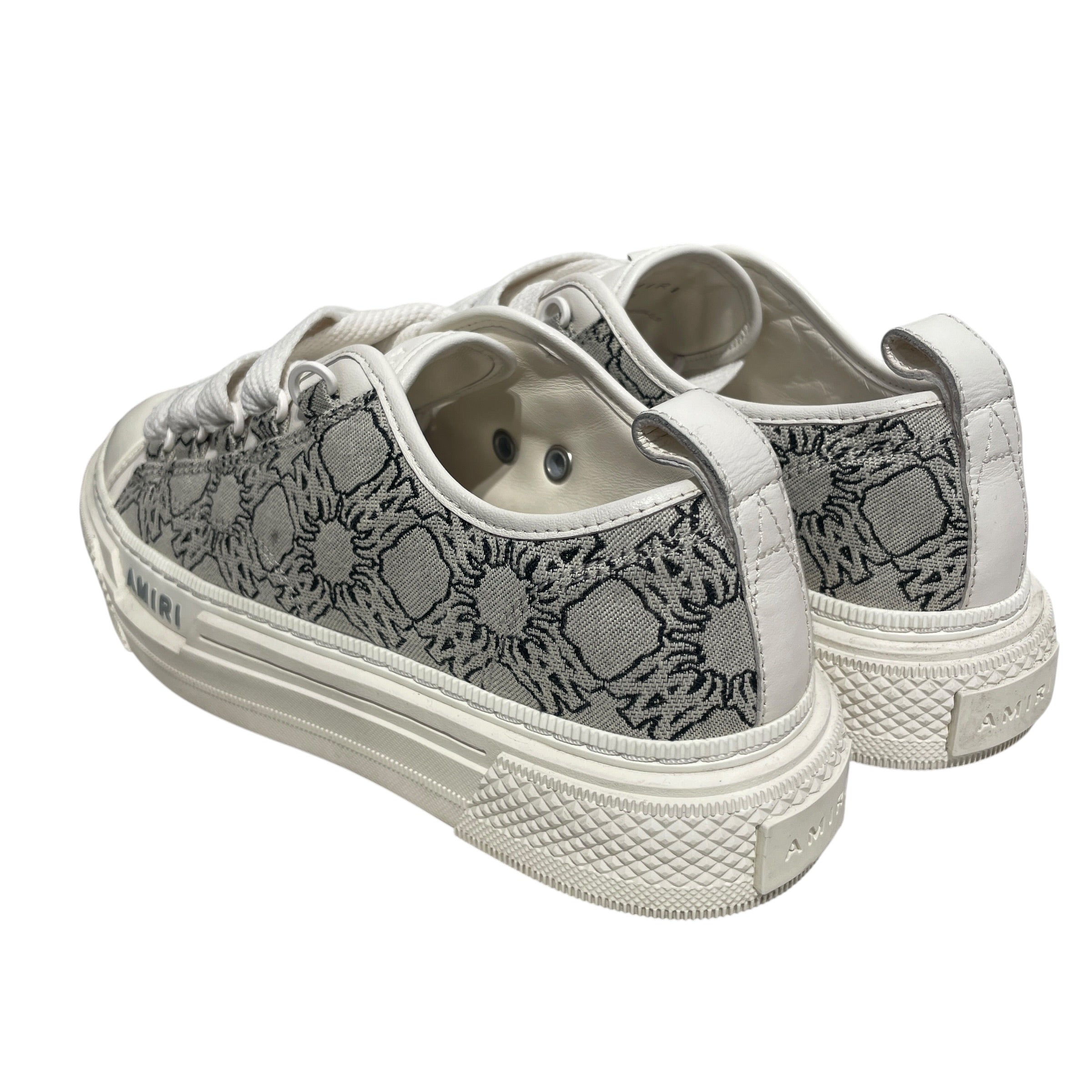 AMIRI/Low-Sneakers/EU 39/Leather/WHT/JACQUARD COURT view 2