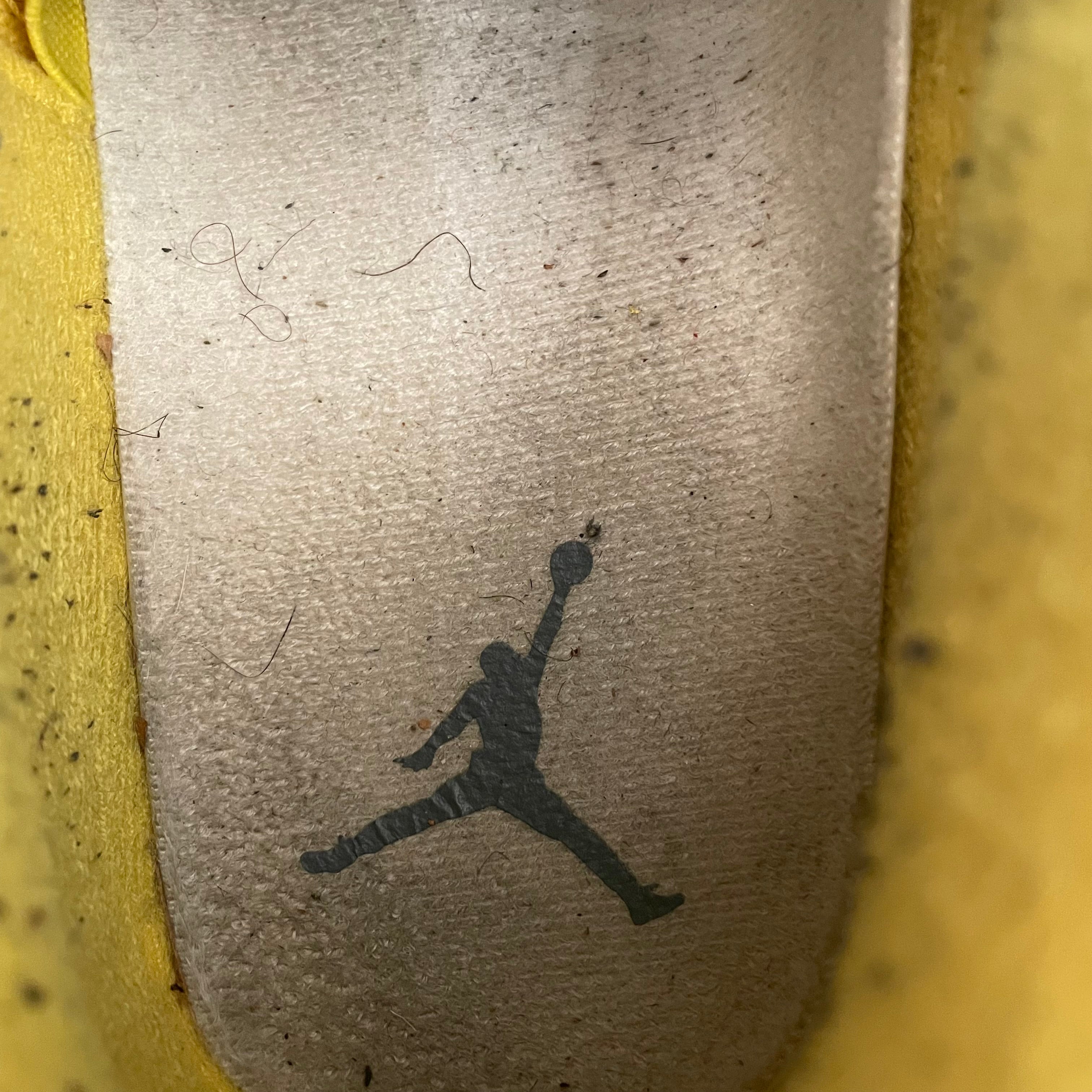 NIKE/Hi-Sneakers/US 11/Cotton/YEL/JORDAN 4 RETRO view 3