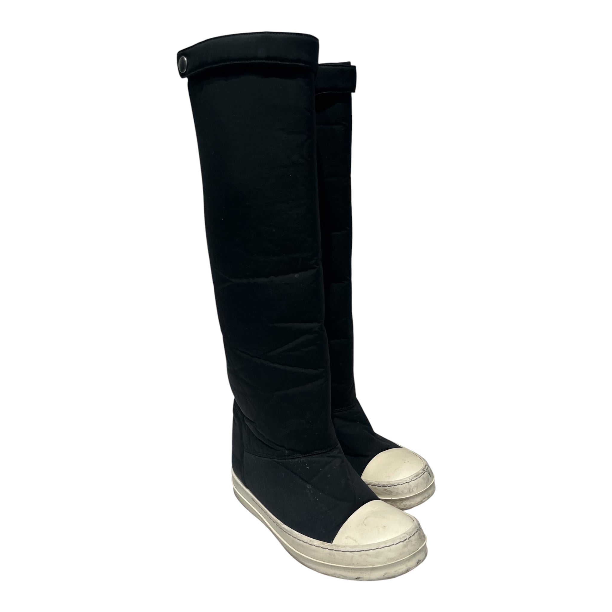 RICK OWENS DRKSHDW/Hi-Sneakers/US 10/Nylon/BLK/ view 1