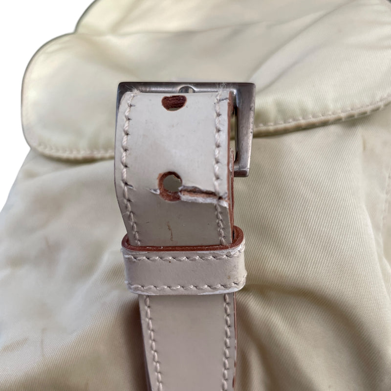 PRADA/Backpack/OS/Nylon/CRM/TESSUTO CARGO BAG