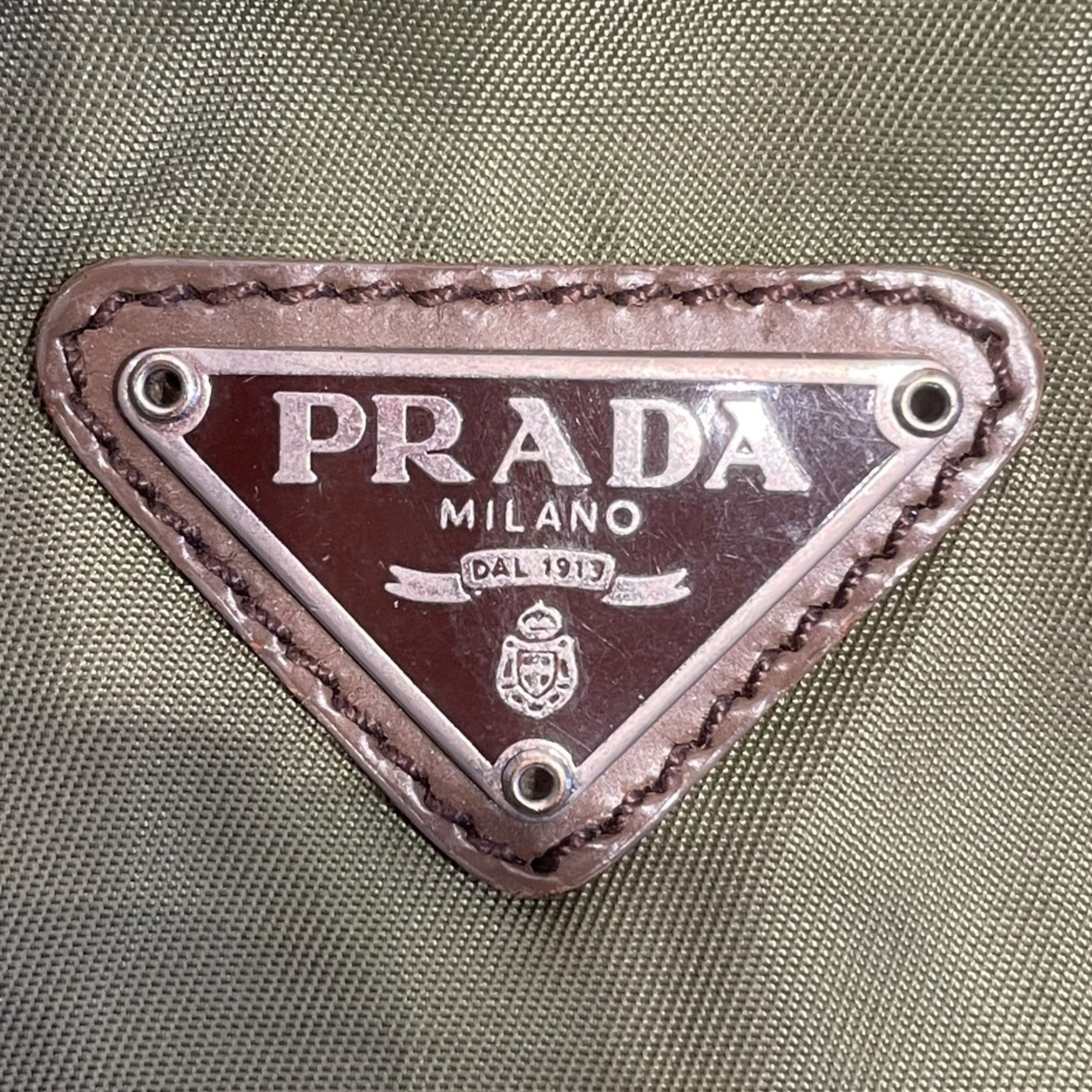 PRADA/Backpack/OS/Nylon/GRN/Mini Backpack view 6