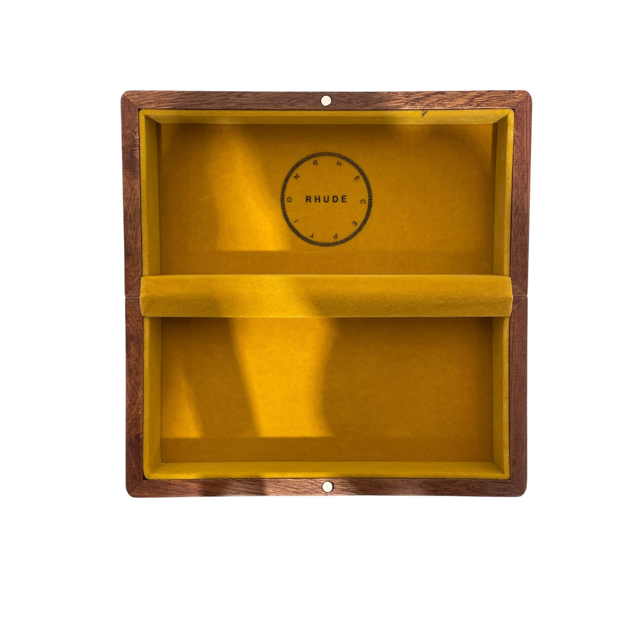 RHUDE/Sunglasses/Plastic/BLK/M's/Yellow Tint view 4