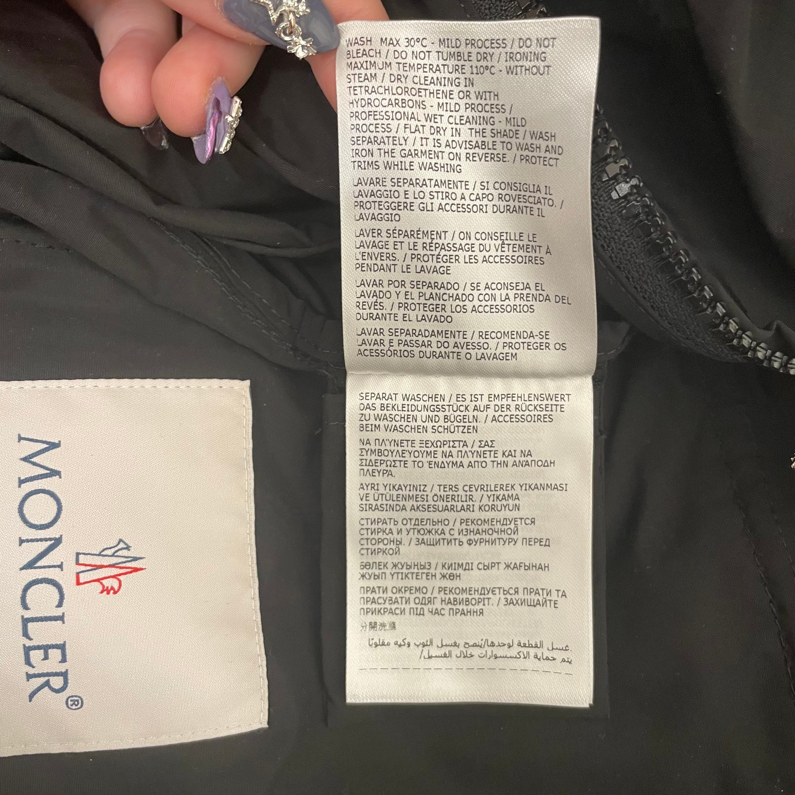MONCLER/Tailored Jkt/XS/BLK/ view 8