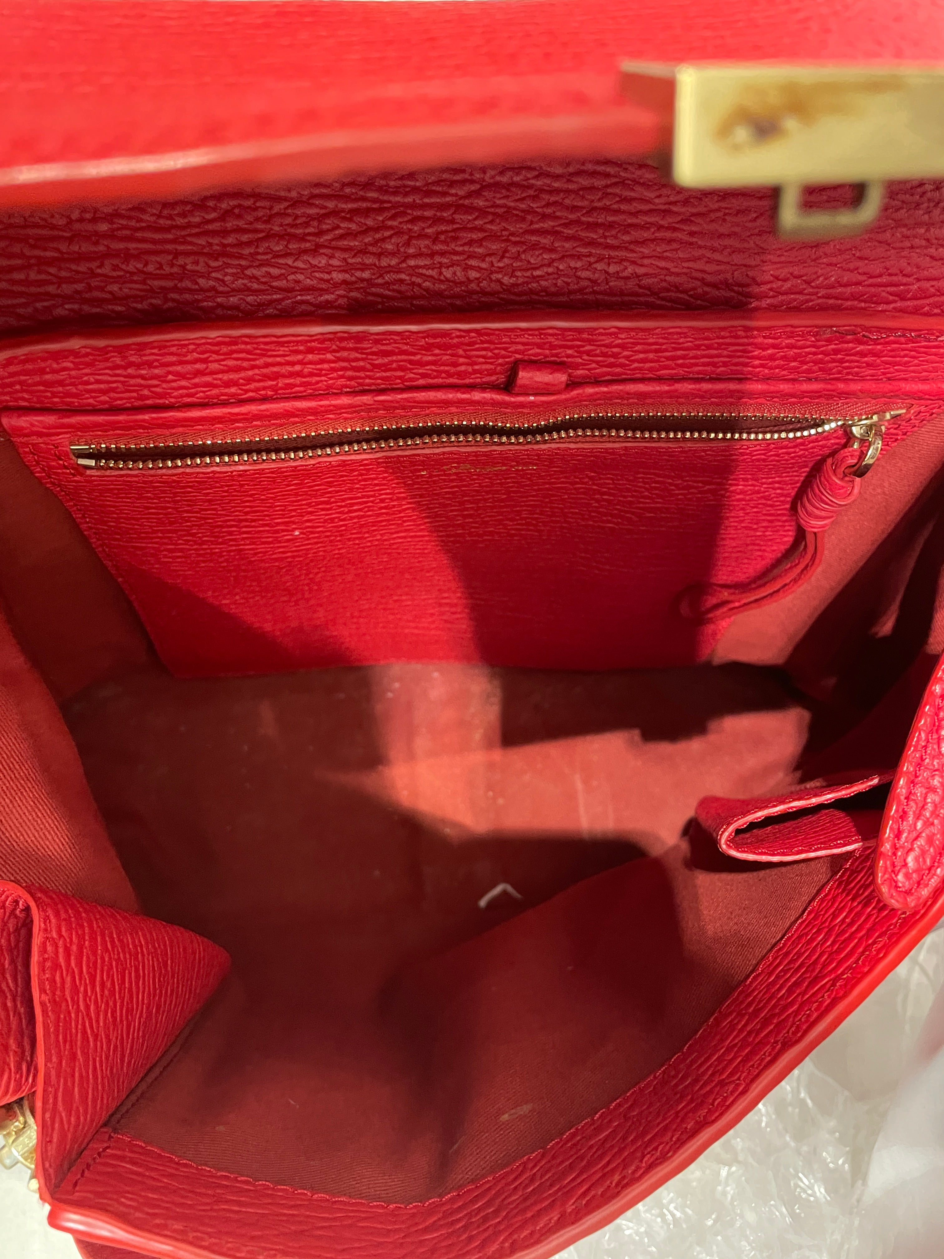 3.1 phillip lim/Cross Body Bag/Leather/RED/ view 3