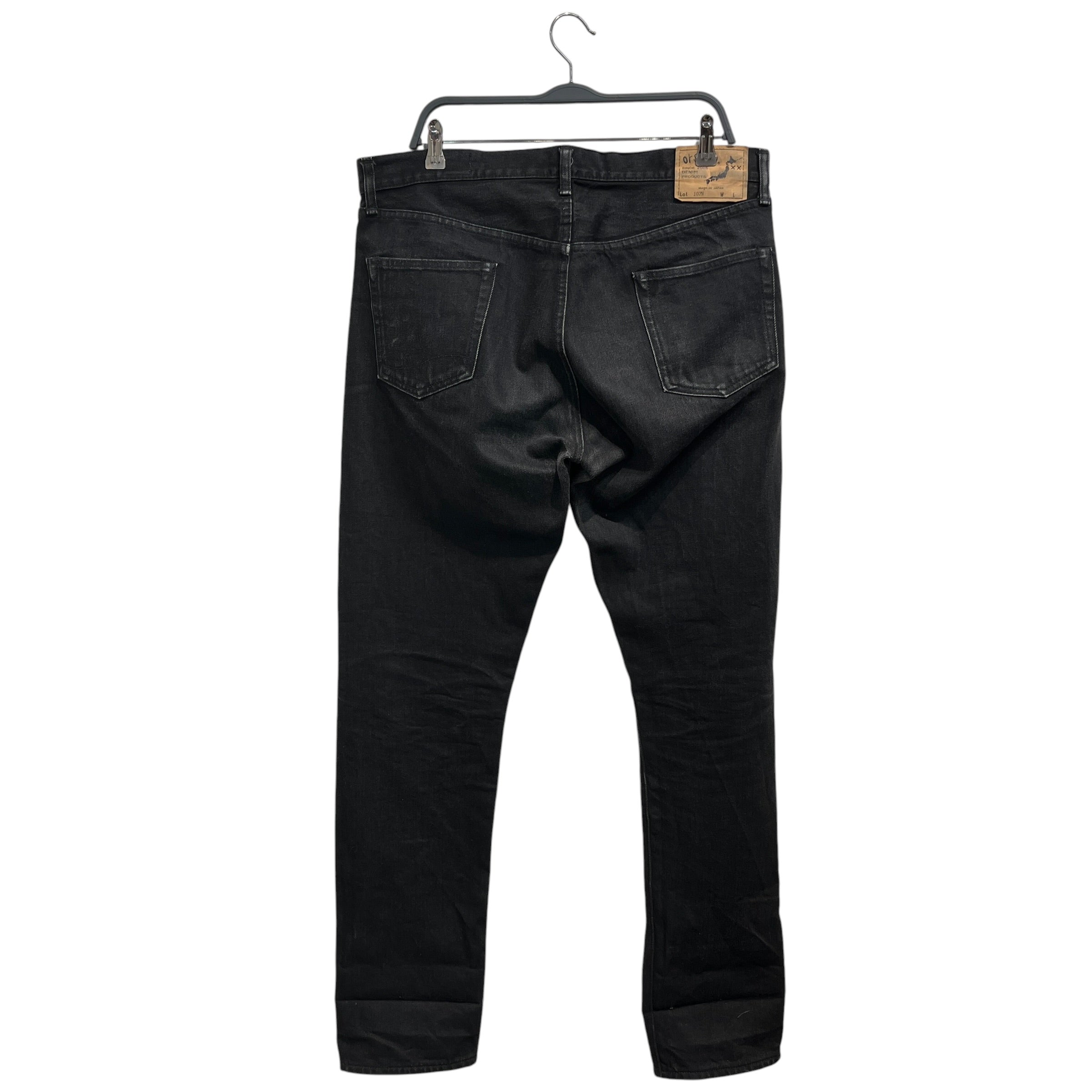orslow/Straight Pants/XL/Denim/BLK/ view 2