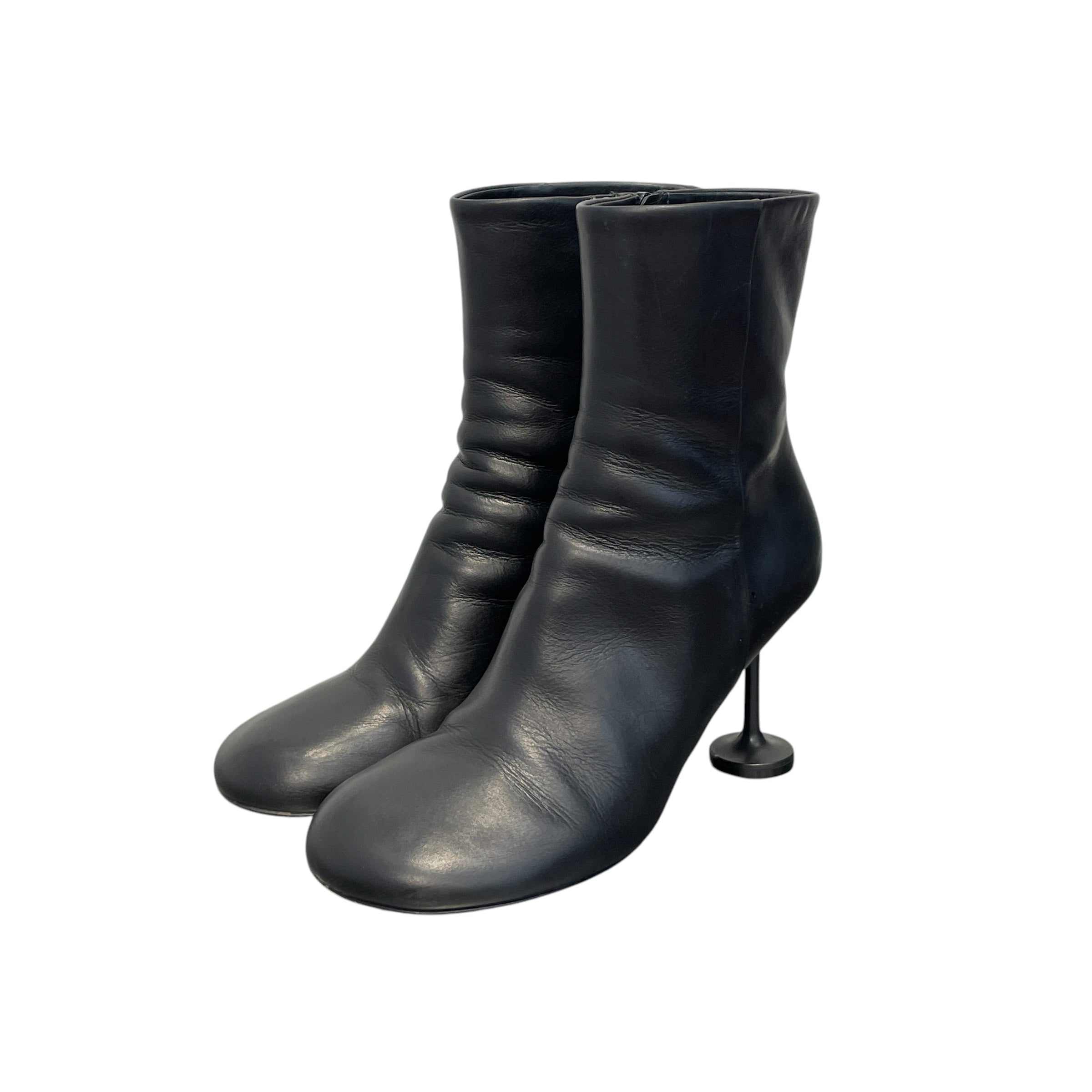 BALENCIAGA/Ankle Boots/EU 36/Leather/BLK/70193736 view 6