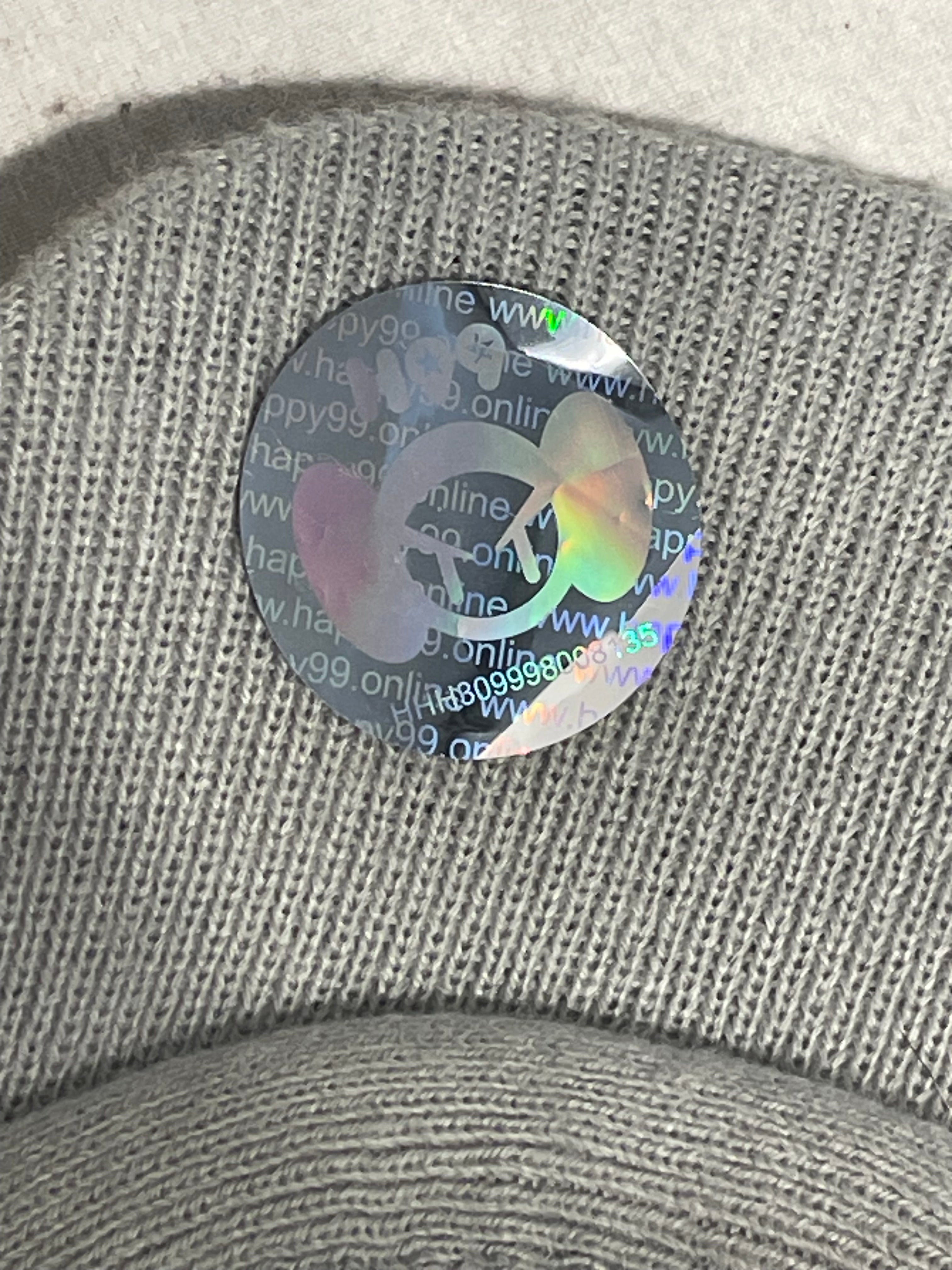 happy99/Cap/Graphic/Acrylic/GRY/M's/99 viser view 4