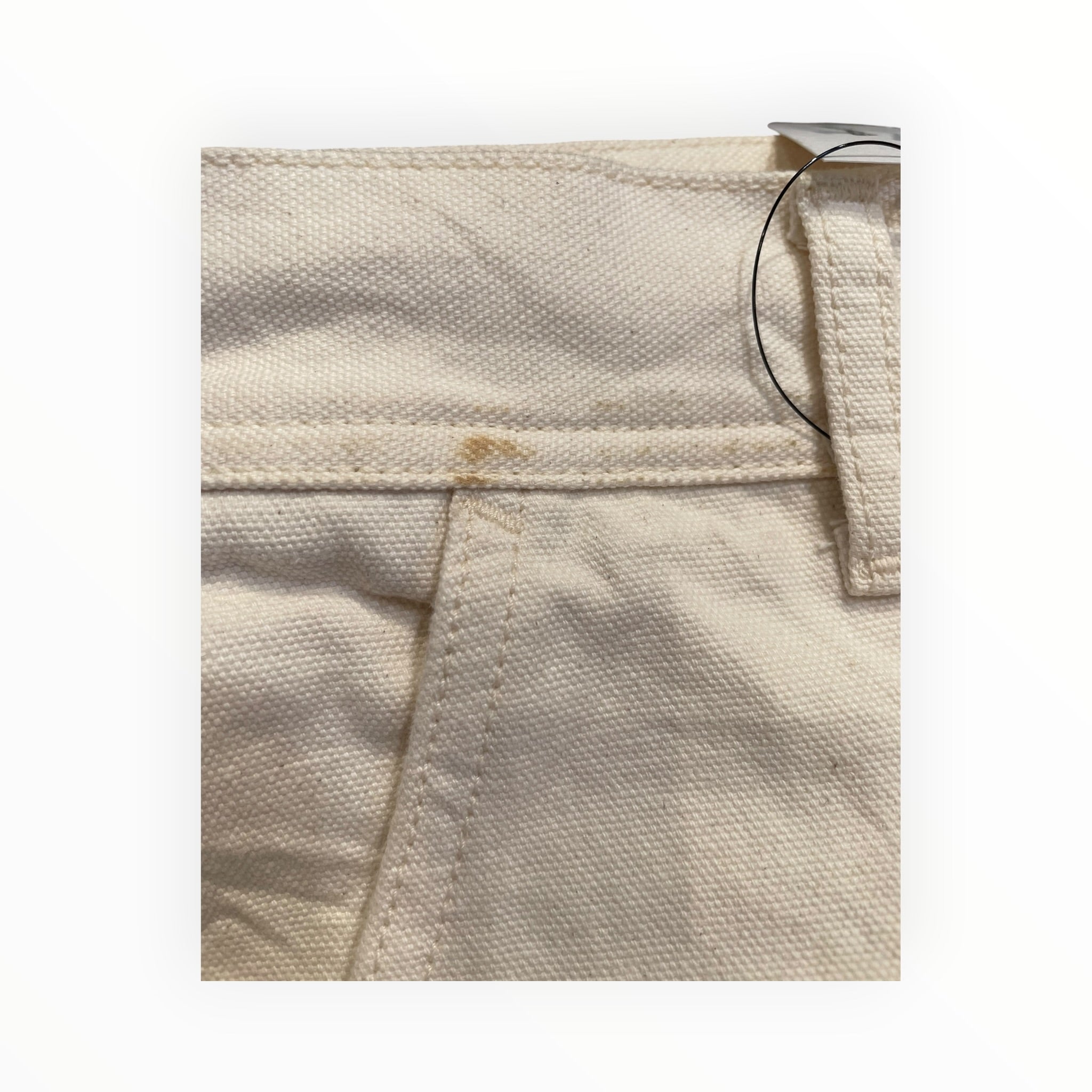 snow peak/Carpenter Pants/M/Cotton/WHT/Button Fly/ view 5