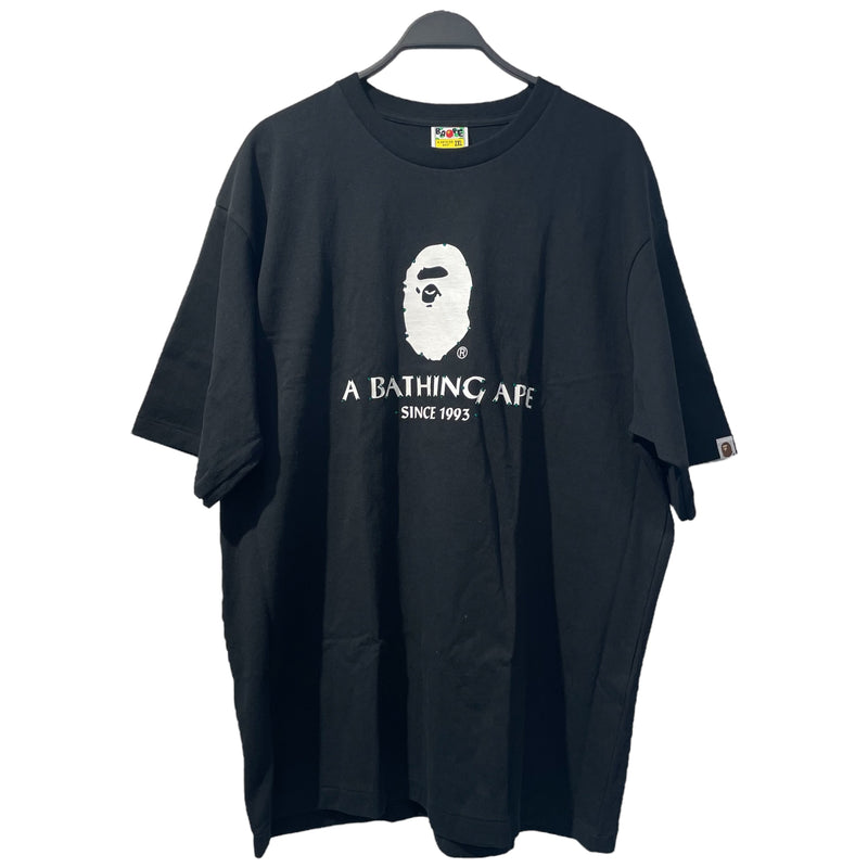 A BATHING APE/T-Shirt/XXL/Cotton/BLK/Graphic/A BATHING APE SWARVORSKI TEE