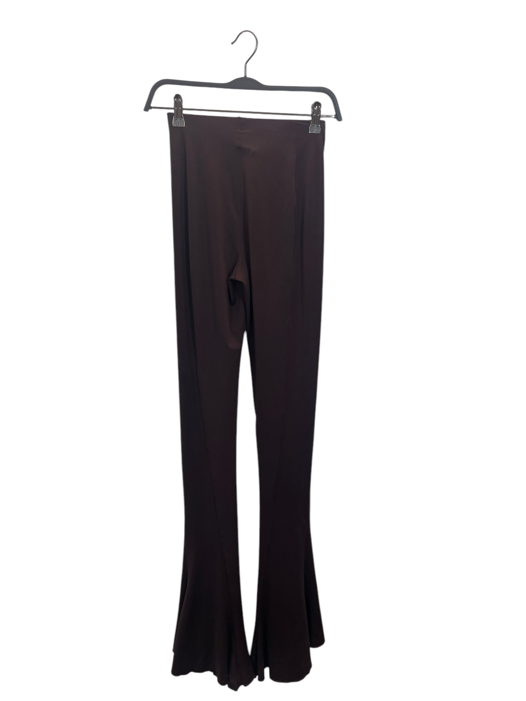 KNOWLES(CHARLOTTE KNOWLES)/Bootcut Pants/6/Polyester/BRW/SS21-GHL0DARK view 2