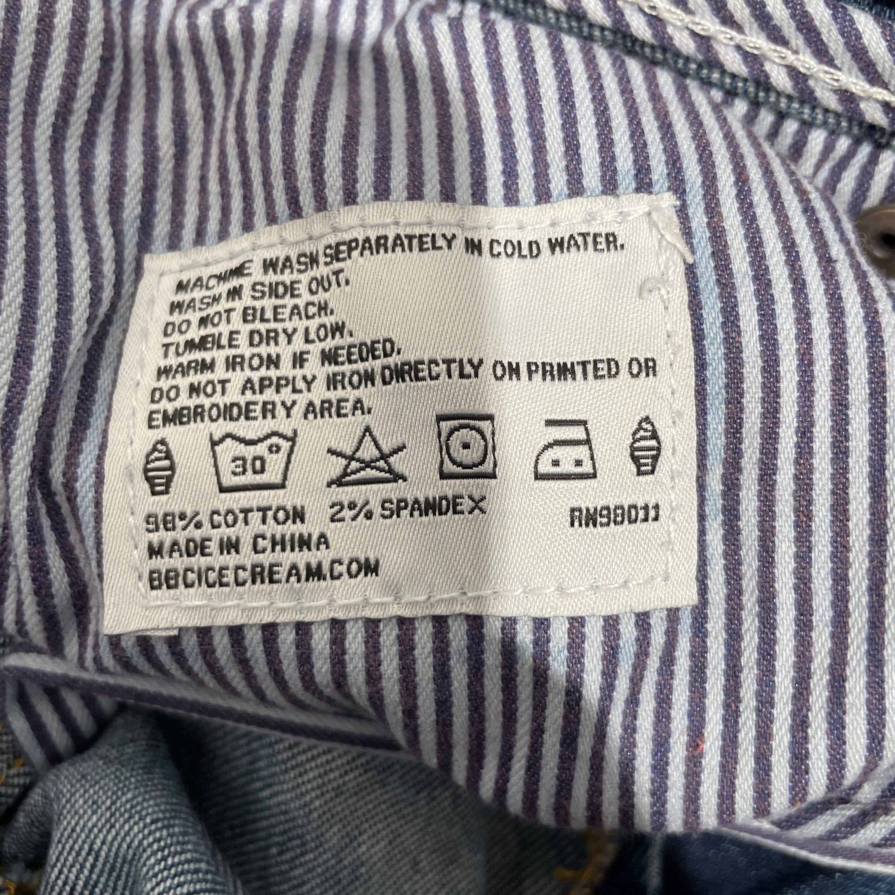 ICE CREAM/Pants/34/Cotton/BLU/ view 4