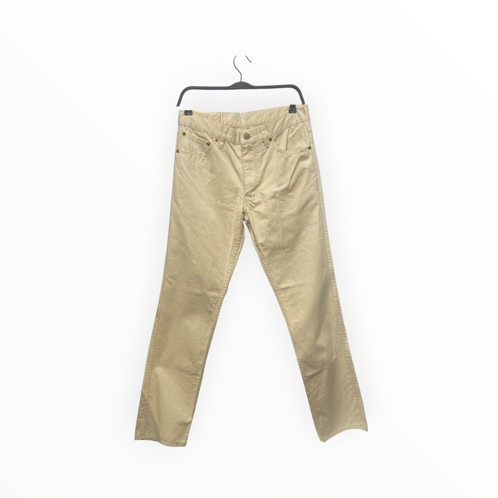 visvim/Straight Pants/1/Cotton/BEG/tan chinos view 1
