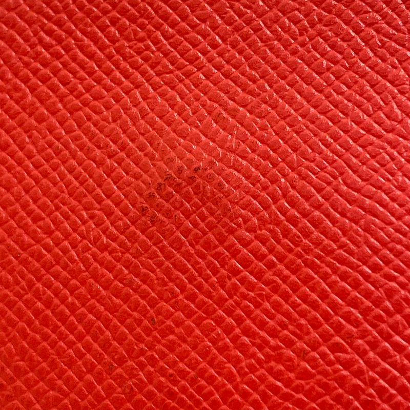 HERMES/Coin Wallet/Leather/RED/